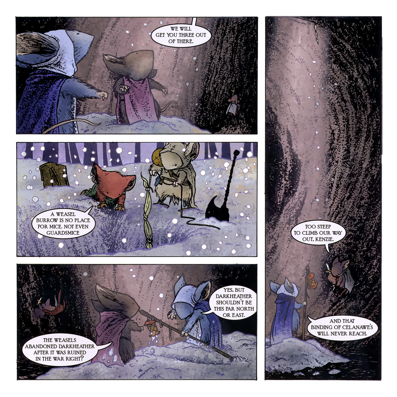 Read online Mouse Guard: Winter 1152 comic -  Issue #2 - 9