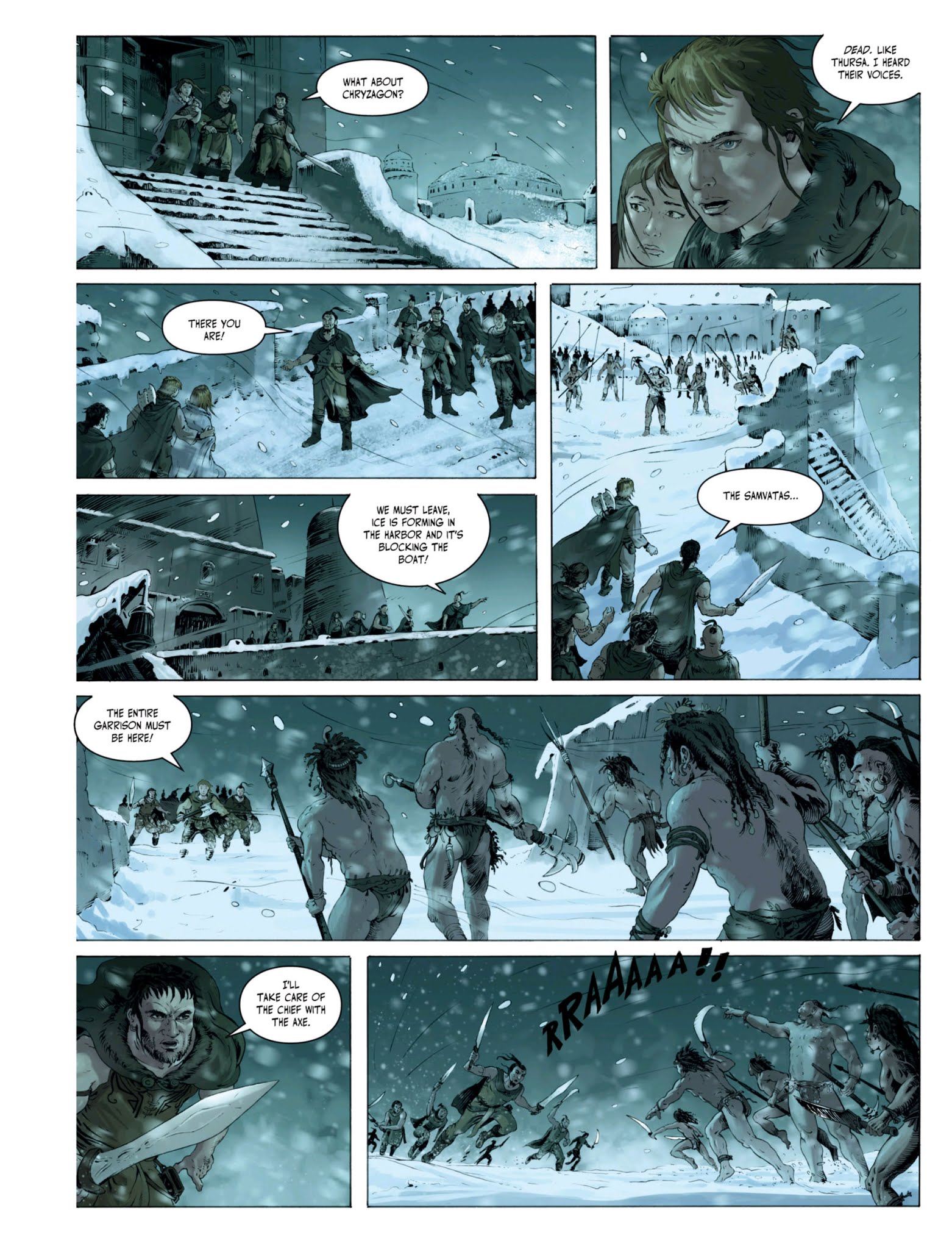 Read online Throne of Ice comic -  Issue #4 - 52