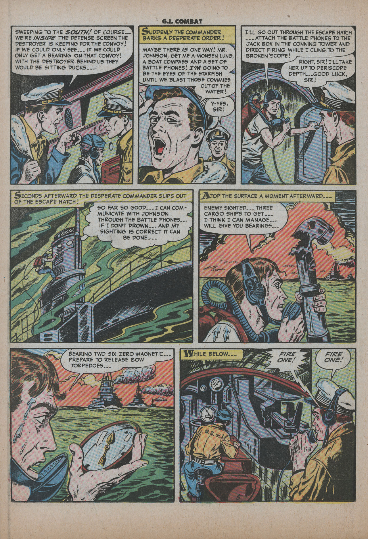 Read online G.I. Combat (1952) comic -  Issue #26 - 16