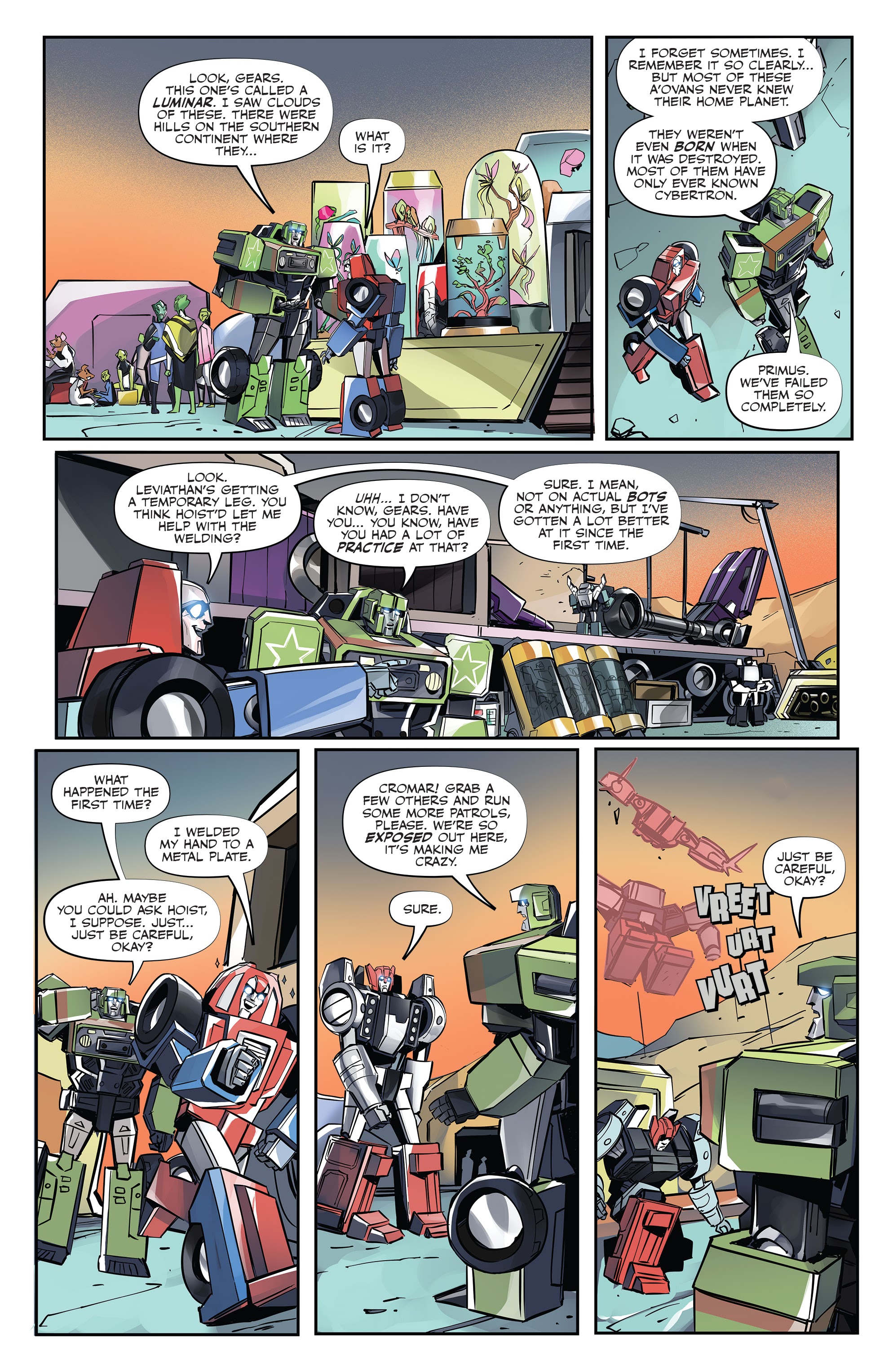 Read online Transformers: Escape comic -  Issue #4 - 12