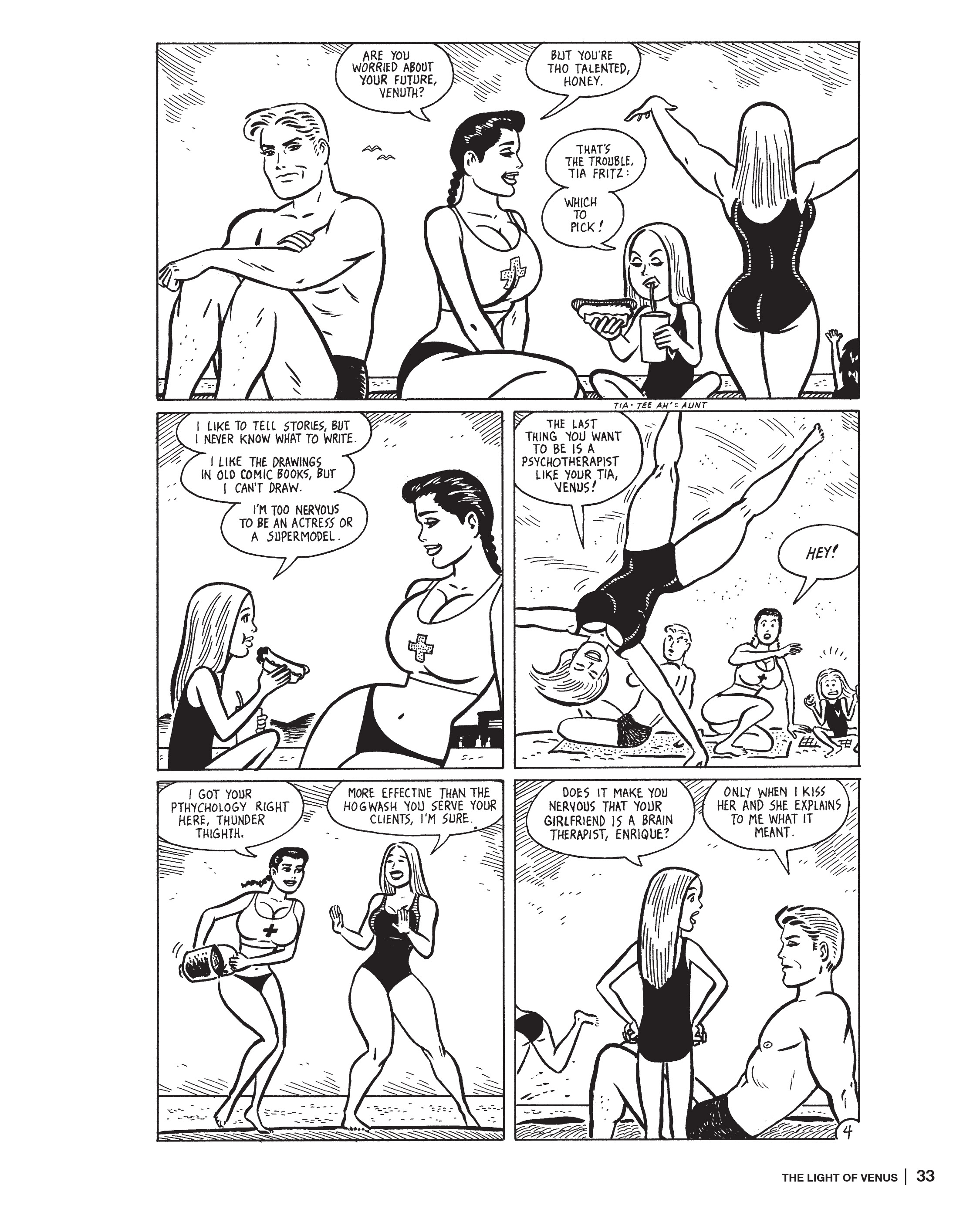 Read online Three Sisters: The Love and Rockets Library comic -  Issue # TPB (Part 1) - 33