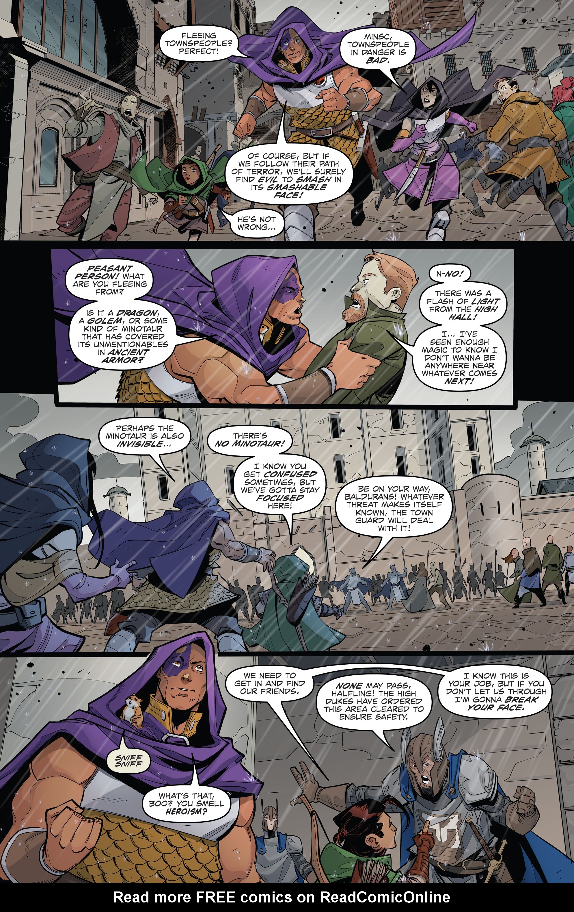 Read online Dungeons and Dragons Mindbreaker comic -  Issue #5 - 3