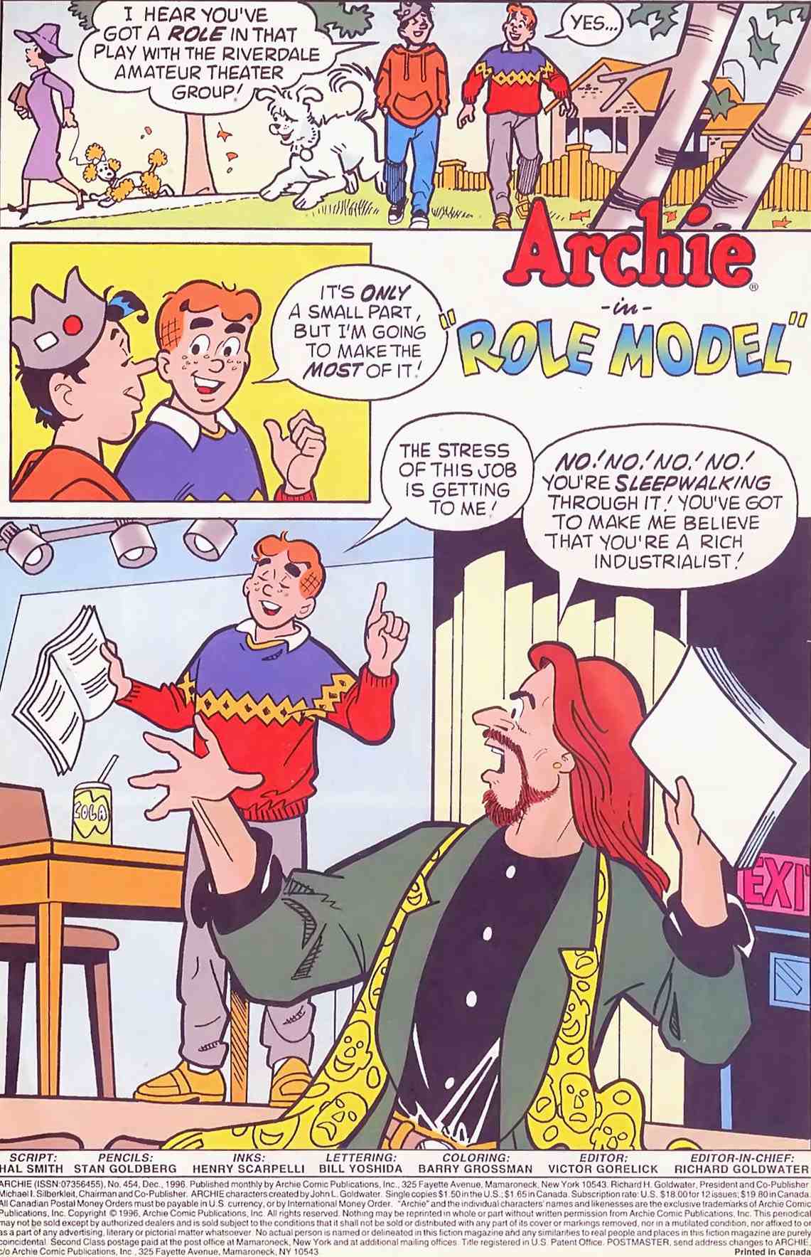 Read online Archie (1960) comic -  Issue #454 - 2