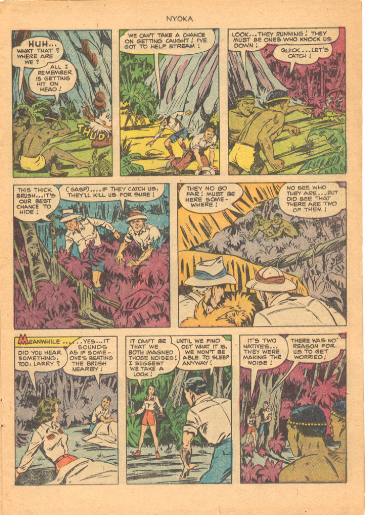 Read online Nyoka the Jungle Girl (1945) comic -  Issue #64 - 17