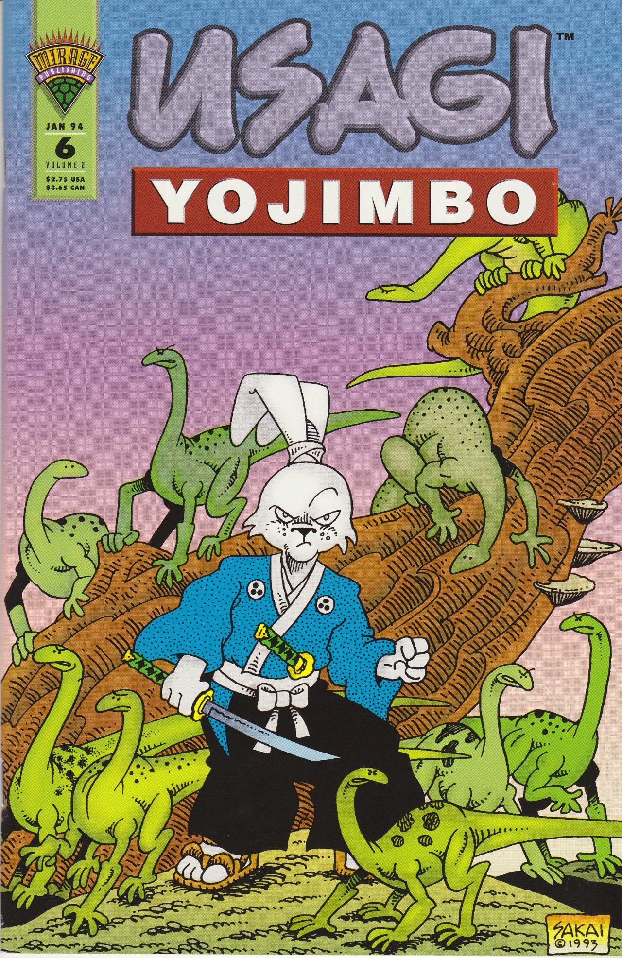 Read online Usagi Yojimbo (1993) comic -  Issue #6 - 1