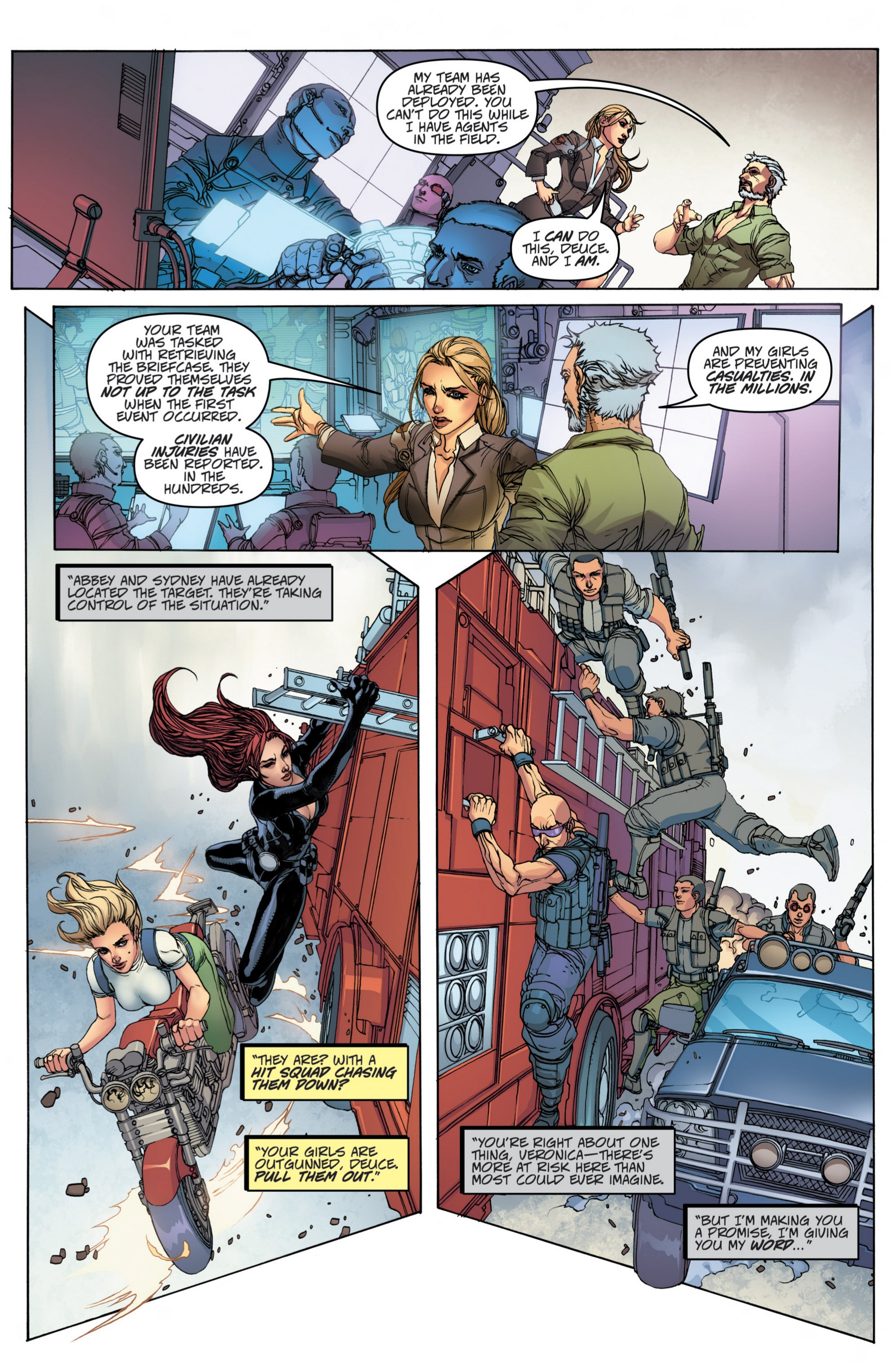 Read online Danger Girl: The Chase comic -  Issue #2 - 17