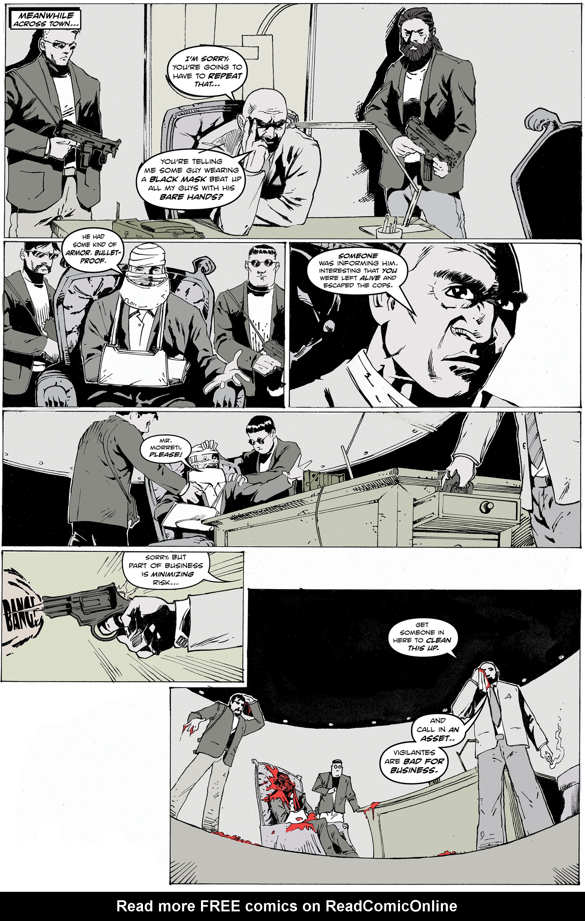 Read online Moros: A Hard Boiled Hero comic -  Issue #1 - 19