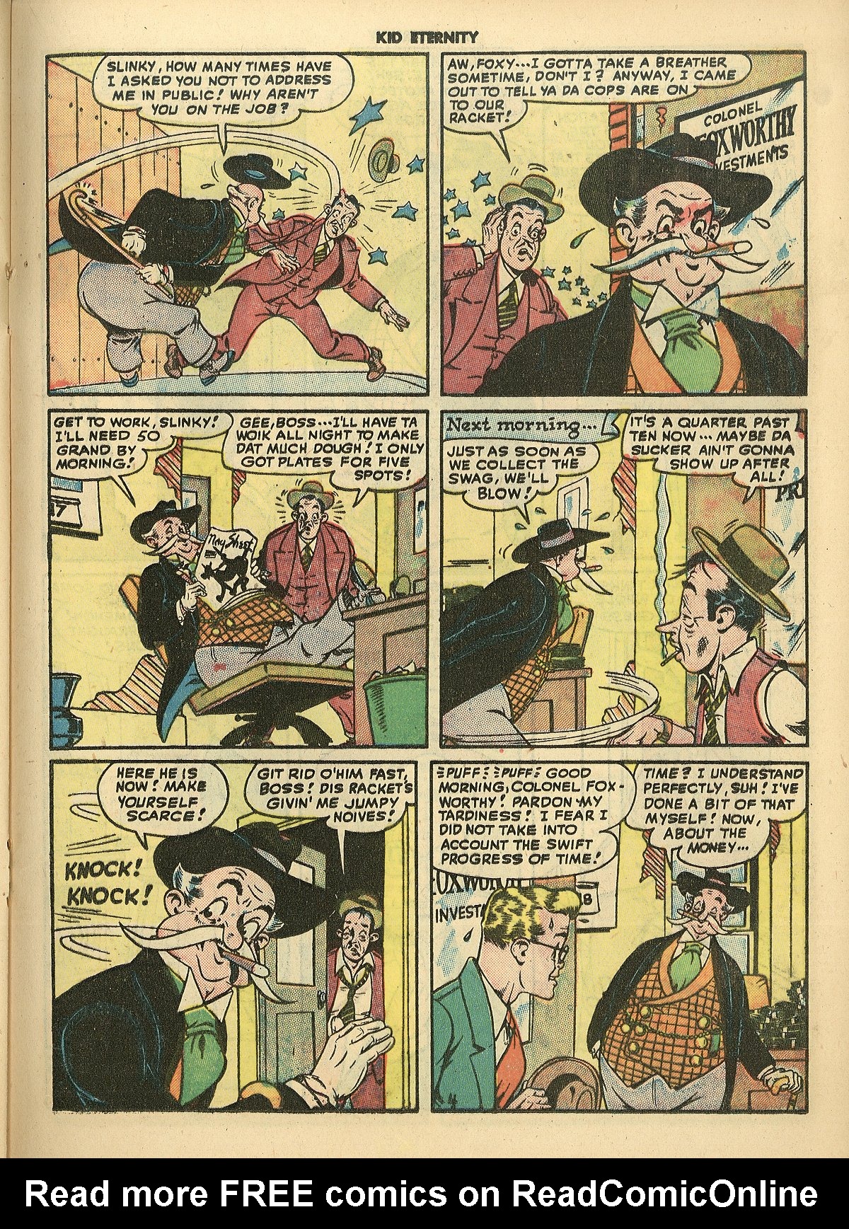 Read online Kid Eternity (1946) comic -  Issue #12 - 29