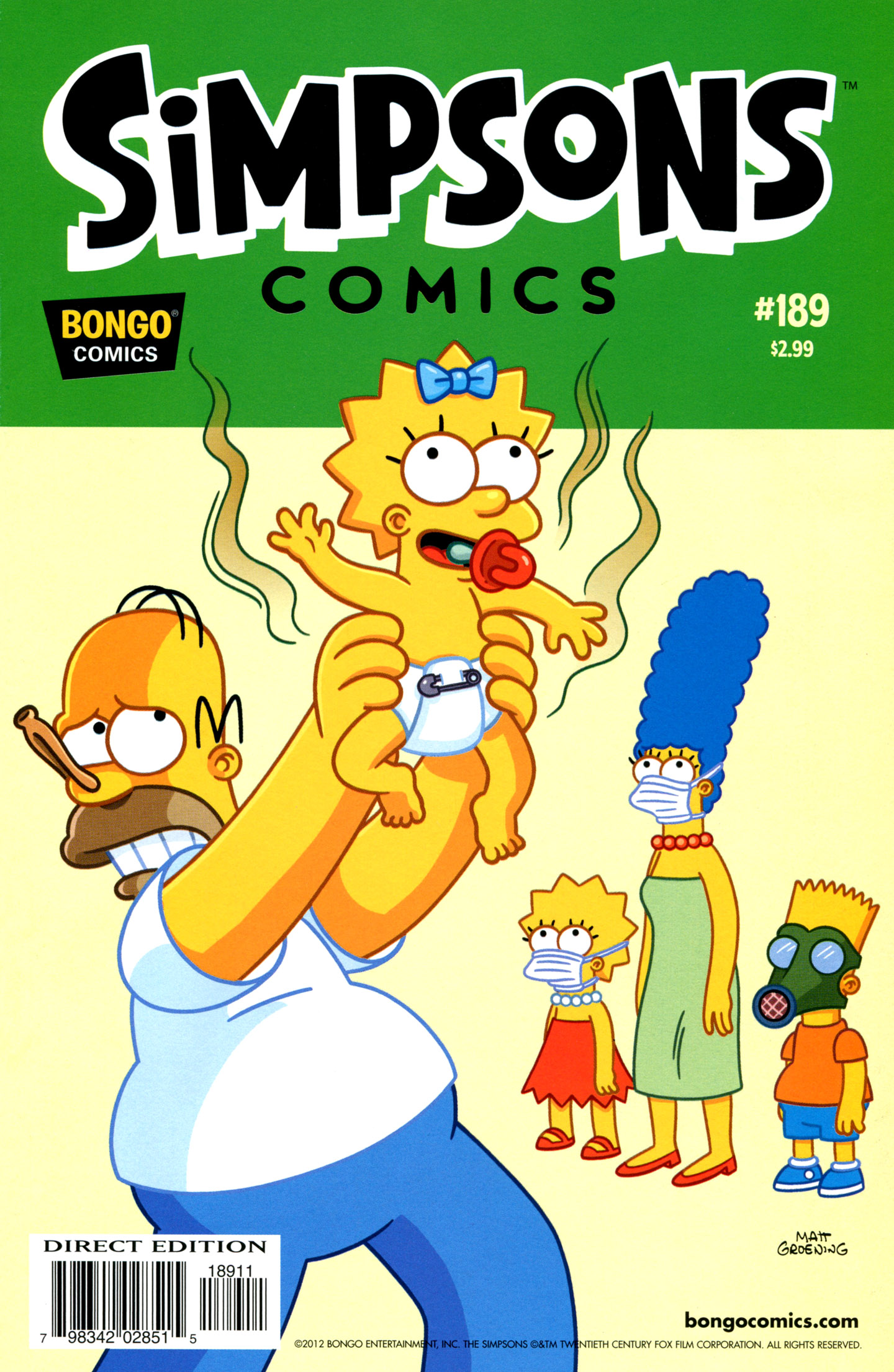 Read online Simpsons Comics comic -  Issue #189 - 1