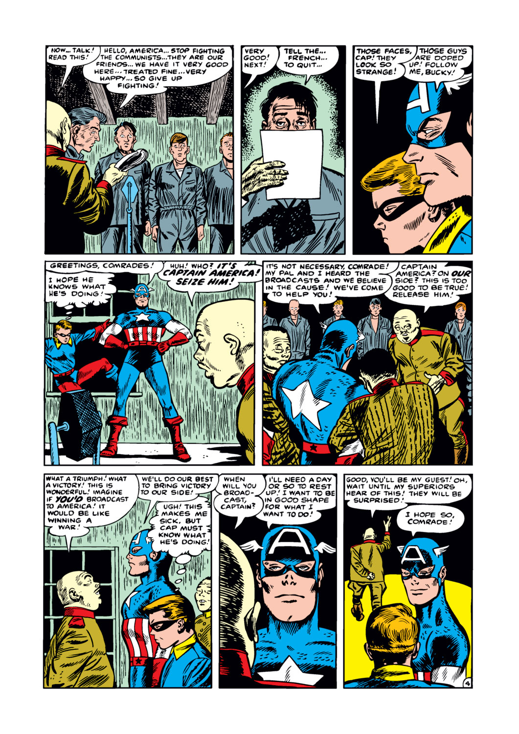 Read online Captain America Comics comic -  Issue #76 - 24