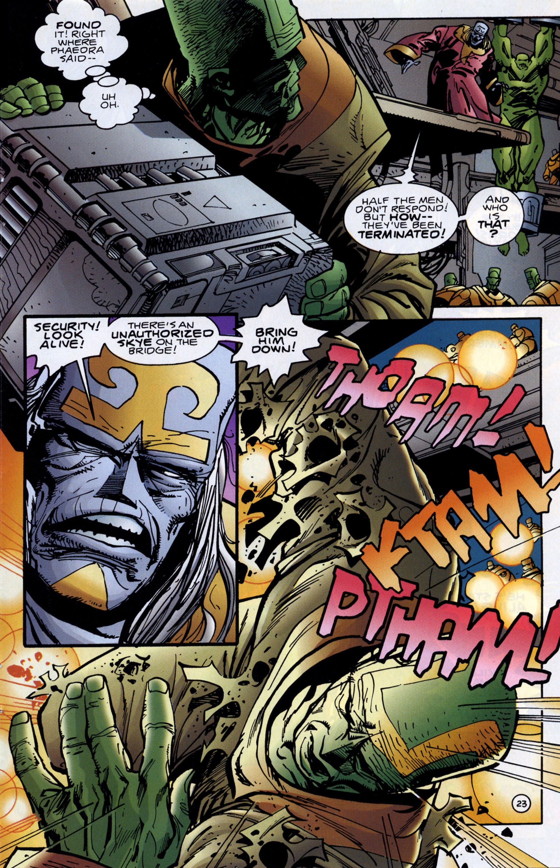 Read online Star Slammers comic -  Issue #4 - 25