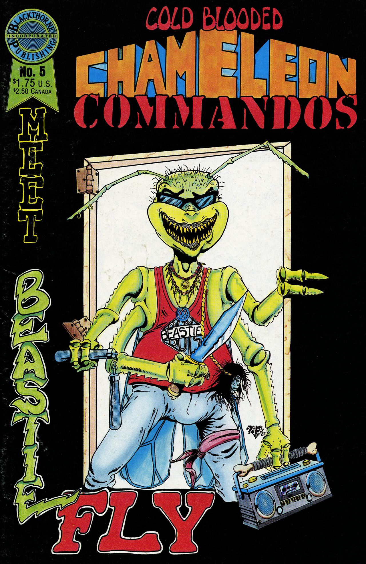 Read online Cold-Blooded Chameleon Commandos comic -  Issue #5 - 1