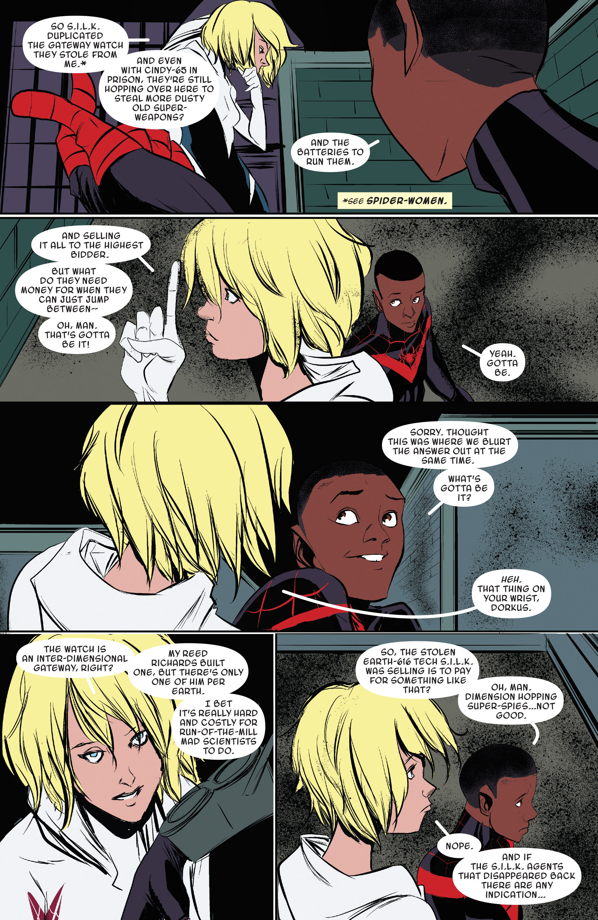 Read online Spider-Gwen [II] comic -  Issue #17 - 11