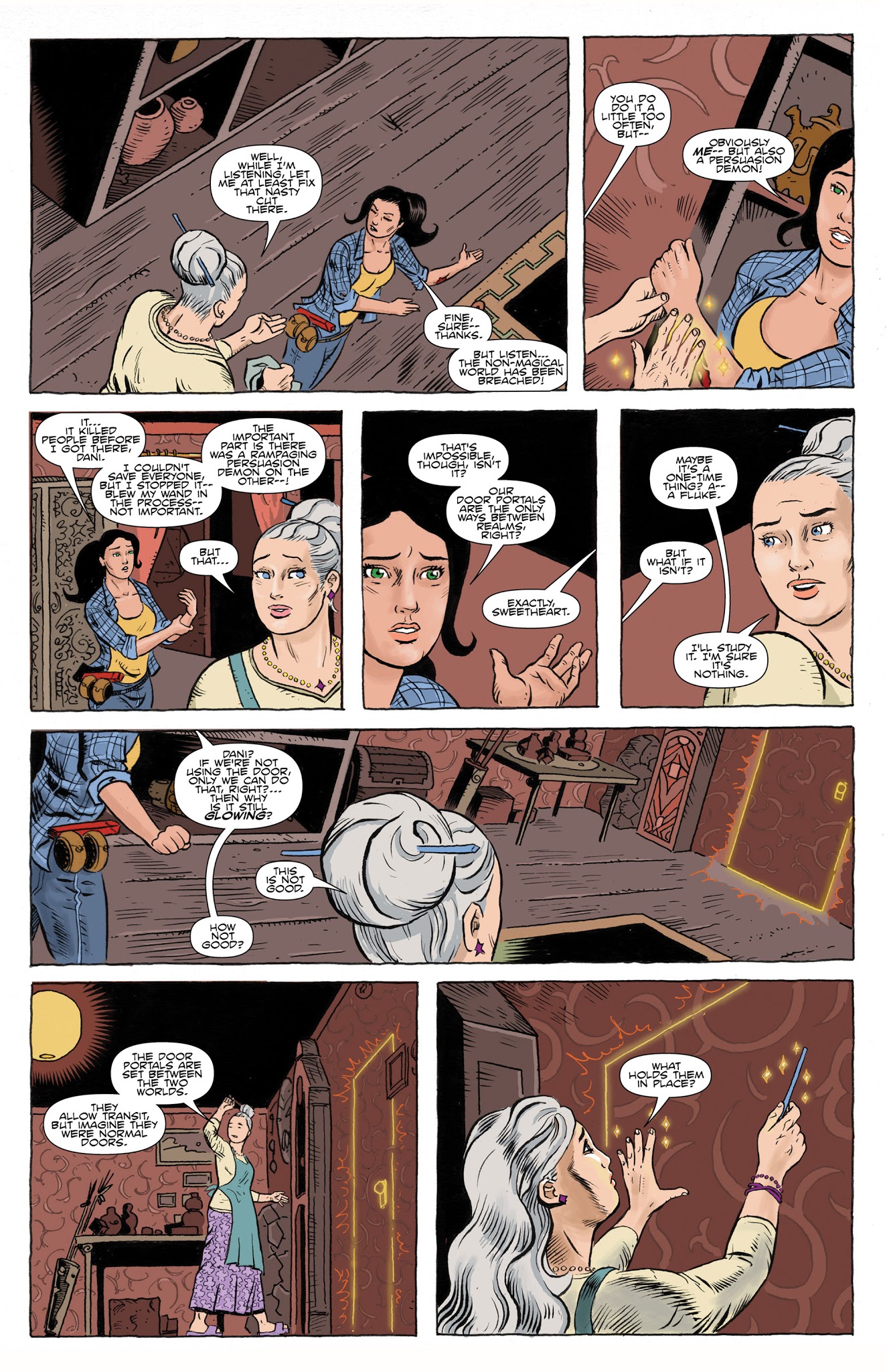 Read online Amelia Cole and the Unknown World comic -  Issue # TPB - 14