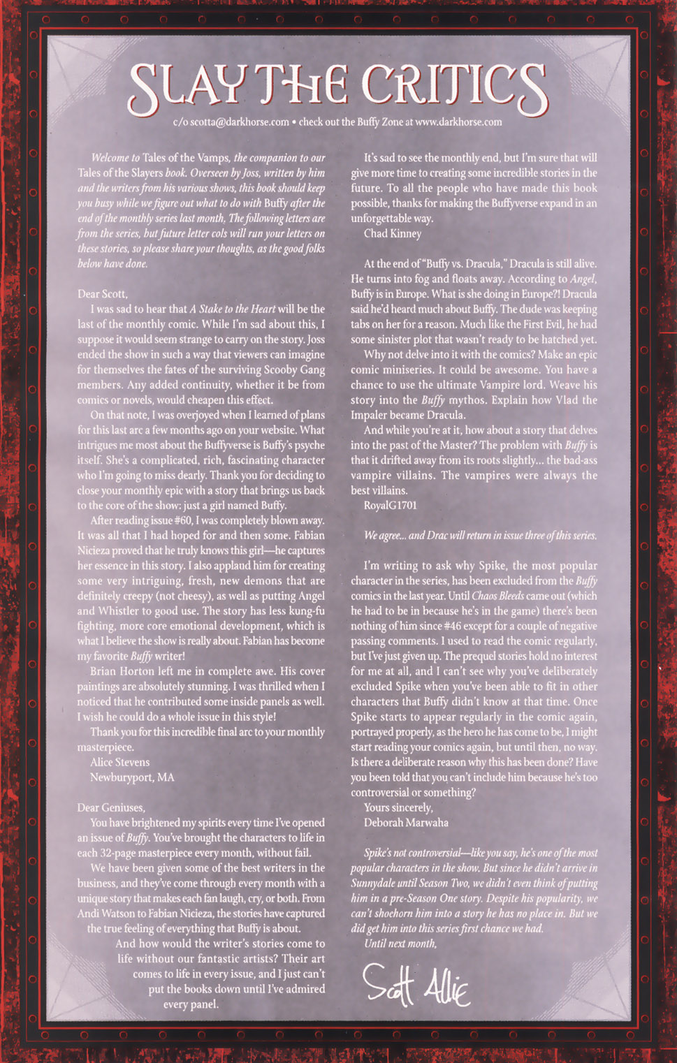 Read online Tales of the Vampires comic -  Issue #1 - 21