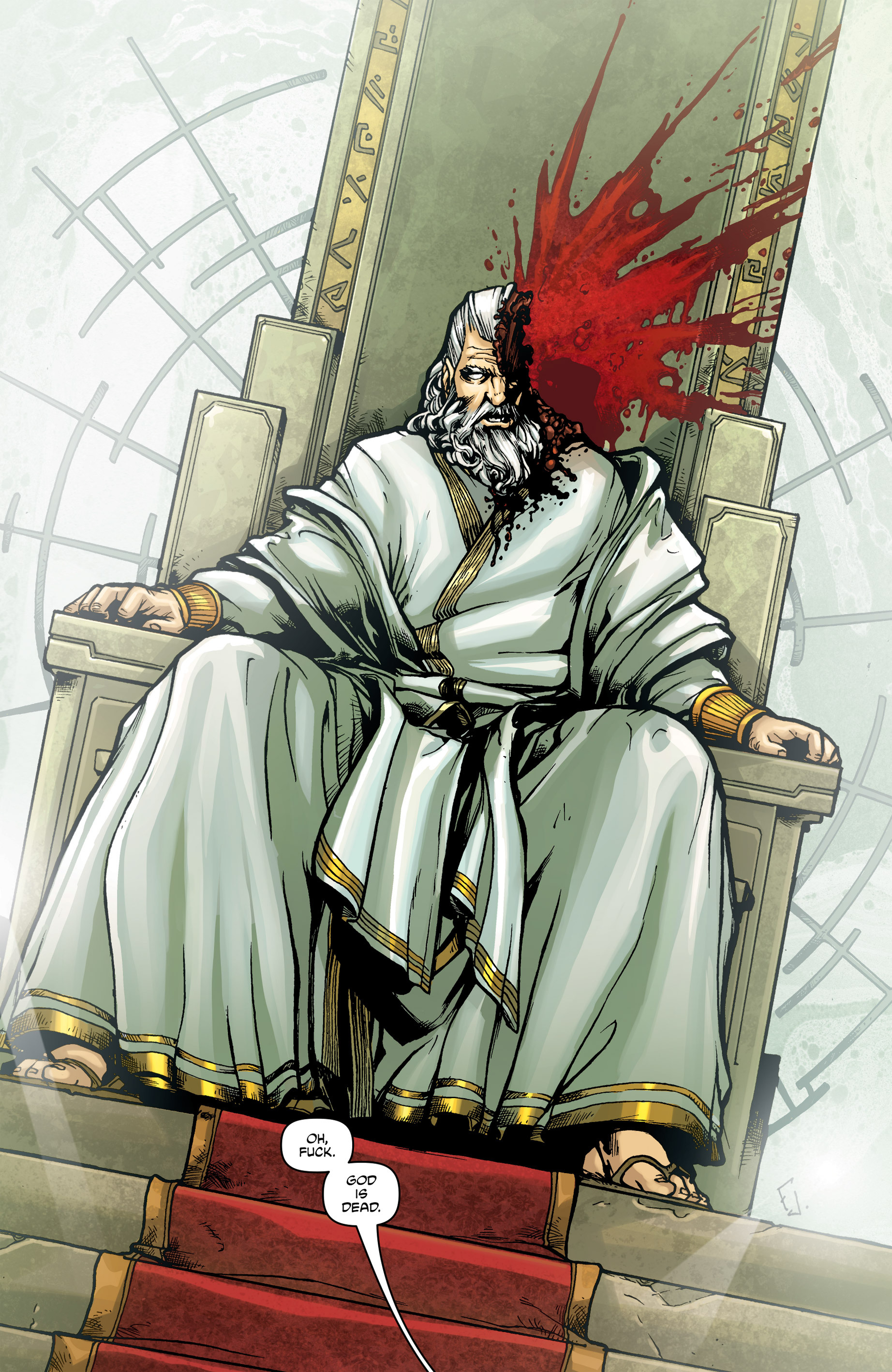 Read online God Is Dead comic -  Issue #7 - 21