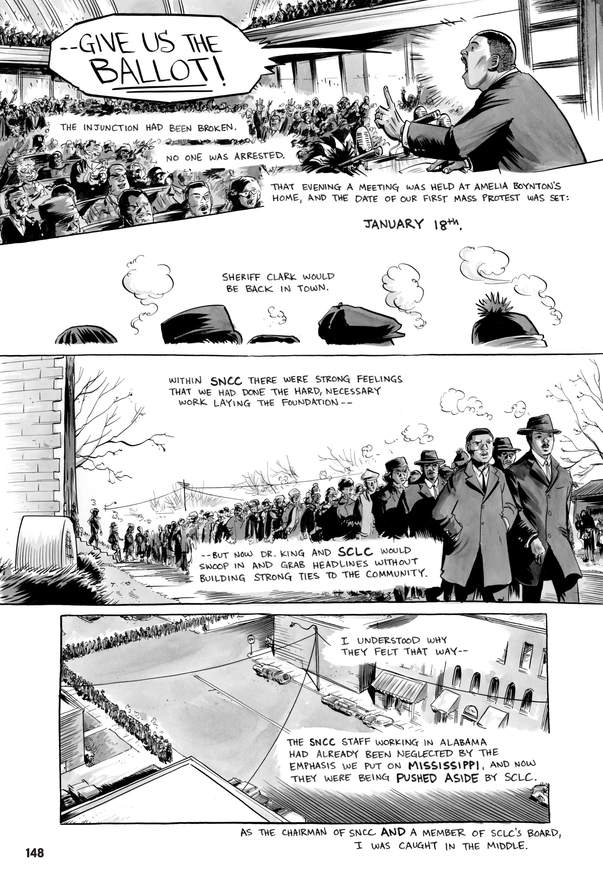 Read online March comic -  Issue #3 - 144