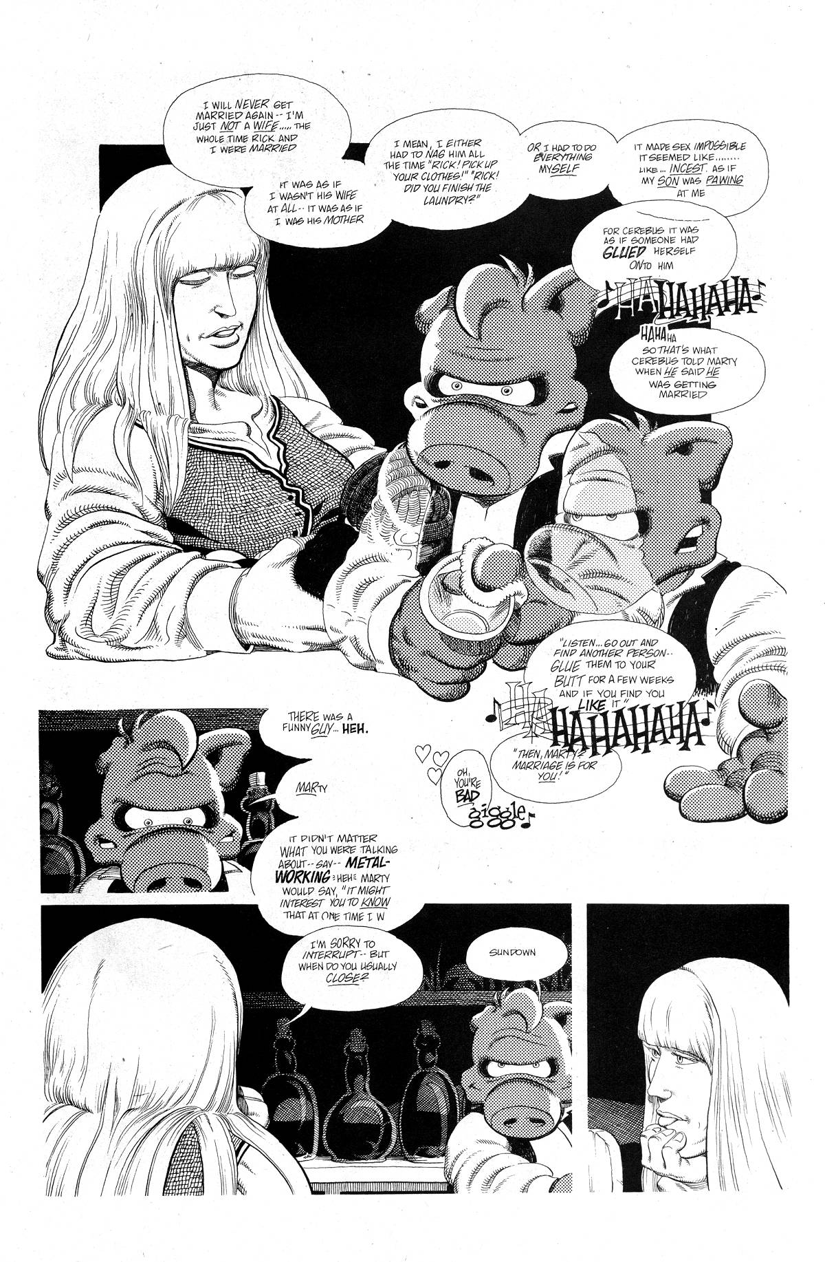 Read online Cerebus comic -  Issue #230 - 11