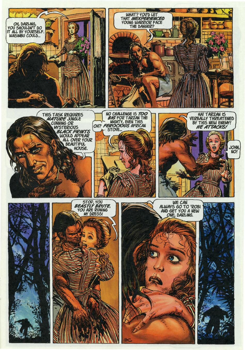 Read online Edgar Rice Burroughs' Tarzan: The Rivers of Blood comic -  Issue #1 - 15