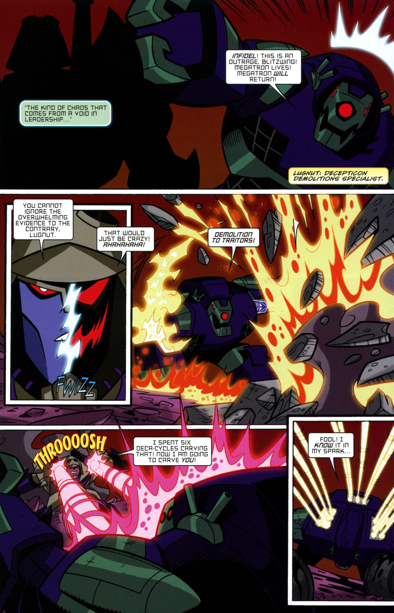 Read online Transformers Animated: The Arrival comic -  Issue #1 - 11
