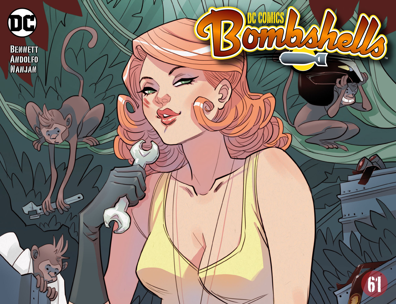 Read online DC Comics: Bombshells comic -  Issue #61 - 1