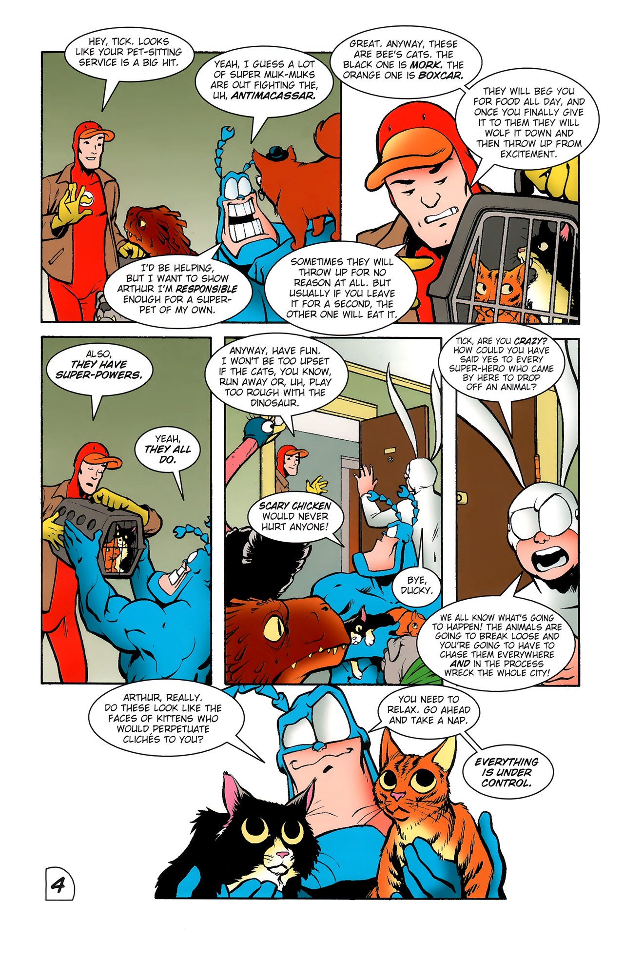 Read online The Tick New Series comic -  Issue #8 - 5