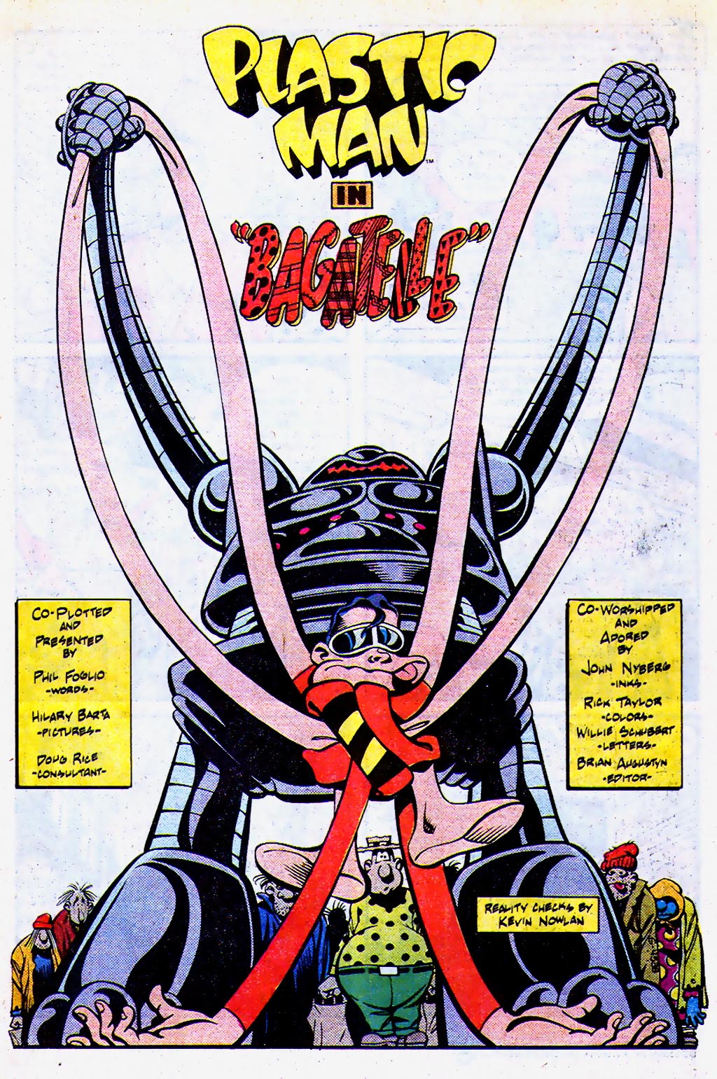 Read online Plastic Man (1988) comic -  Issue #4 - 2