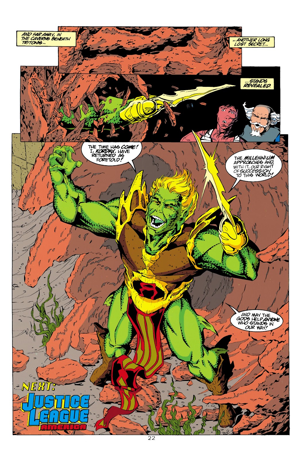 Aquaman (1994) Issue #15 #21 - English 22