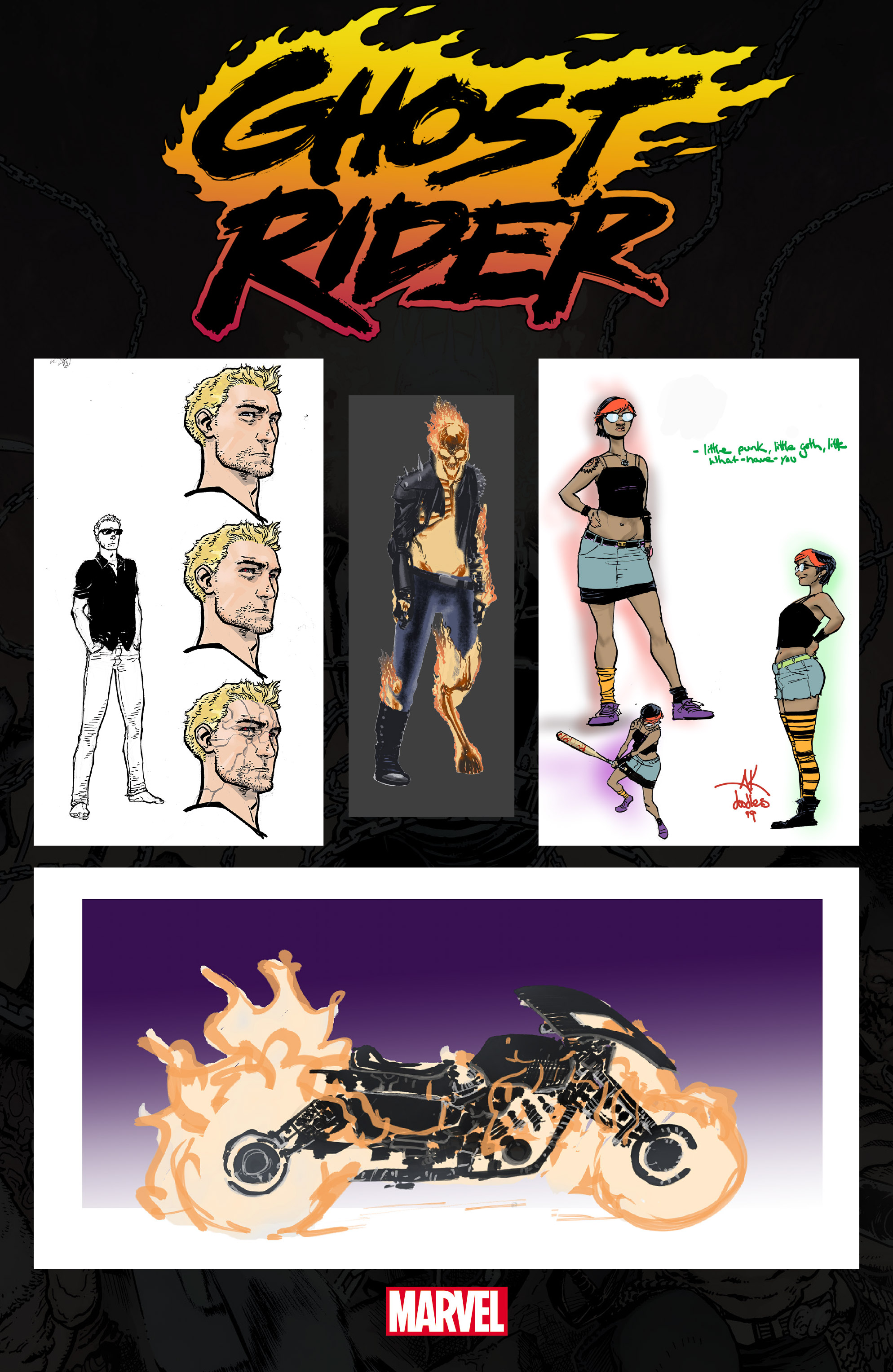 Read online Ghost Rider (2019) comic -  Issue # _Director's Cut - 138