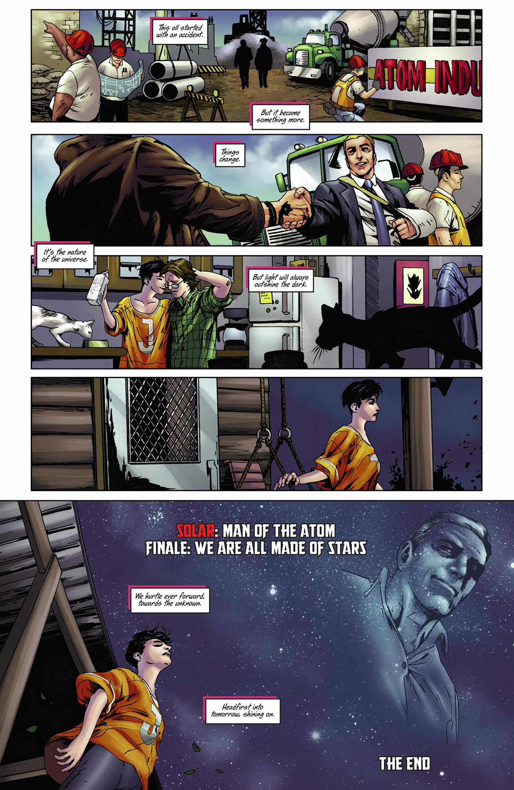 Read online Solar: Man of the Atom (2014) comic -  Issue #12 - 23