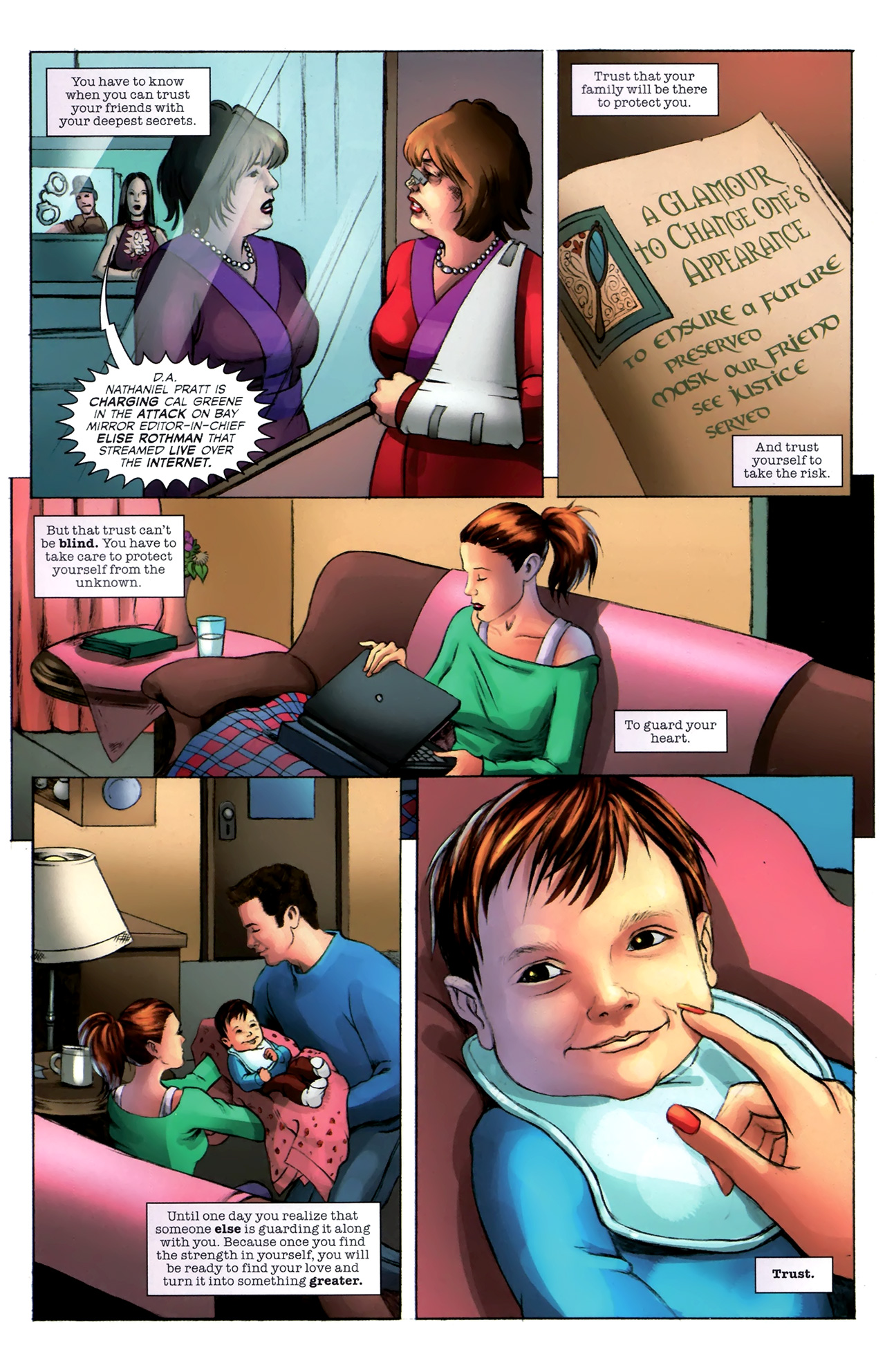 Read online Charmed comic -  Issue #6 - 22