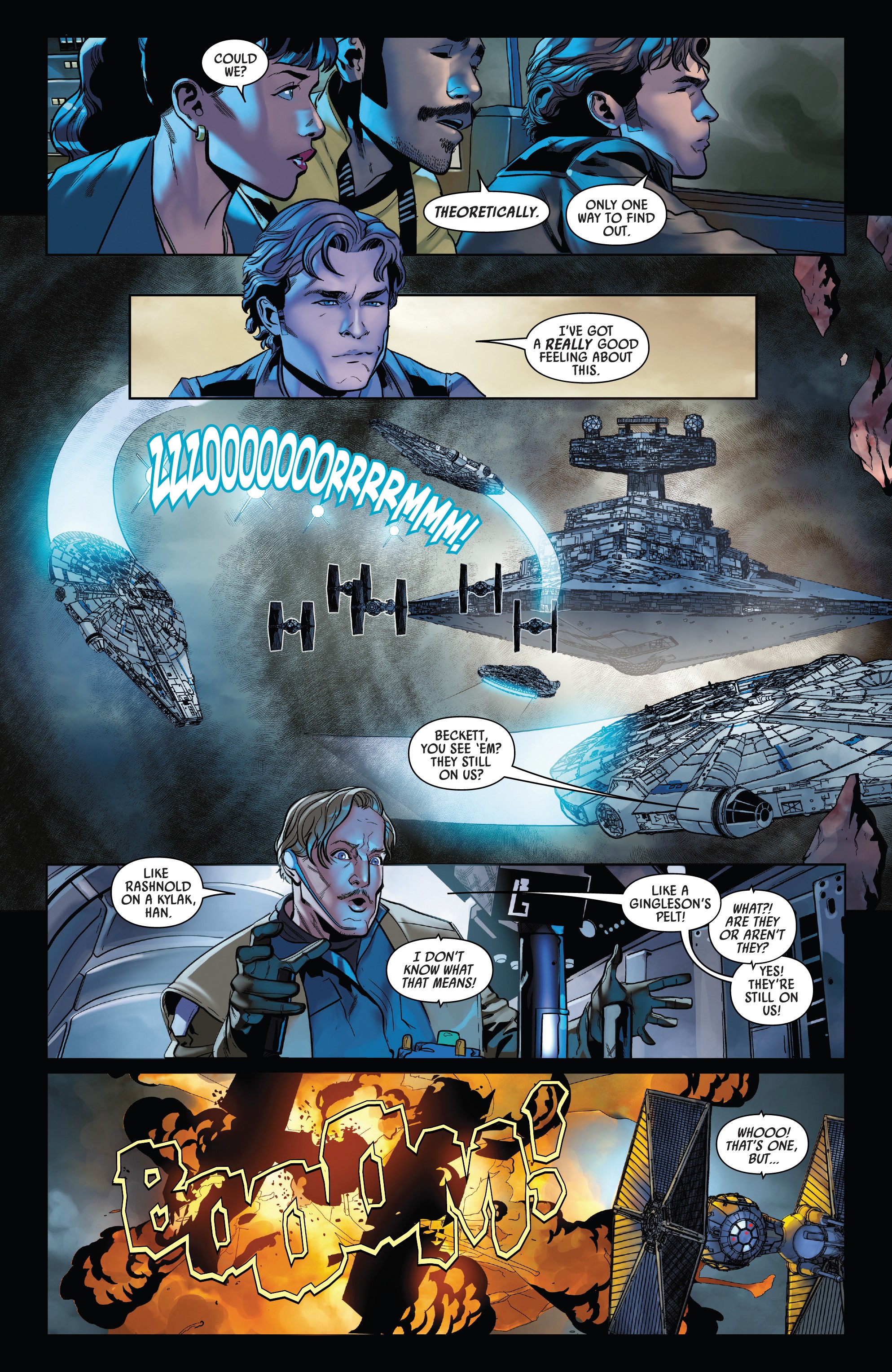 Read online Solo: A Star Wars Story Adaptation comic -  Issue #5 - 5