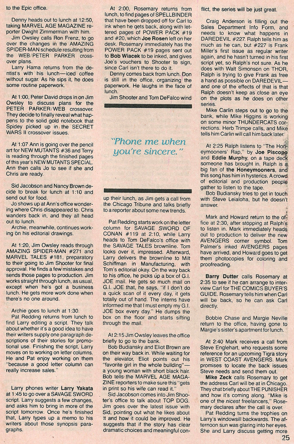 Read online Marvel Age comic -  Issue #35 - 26