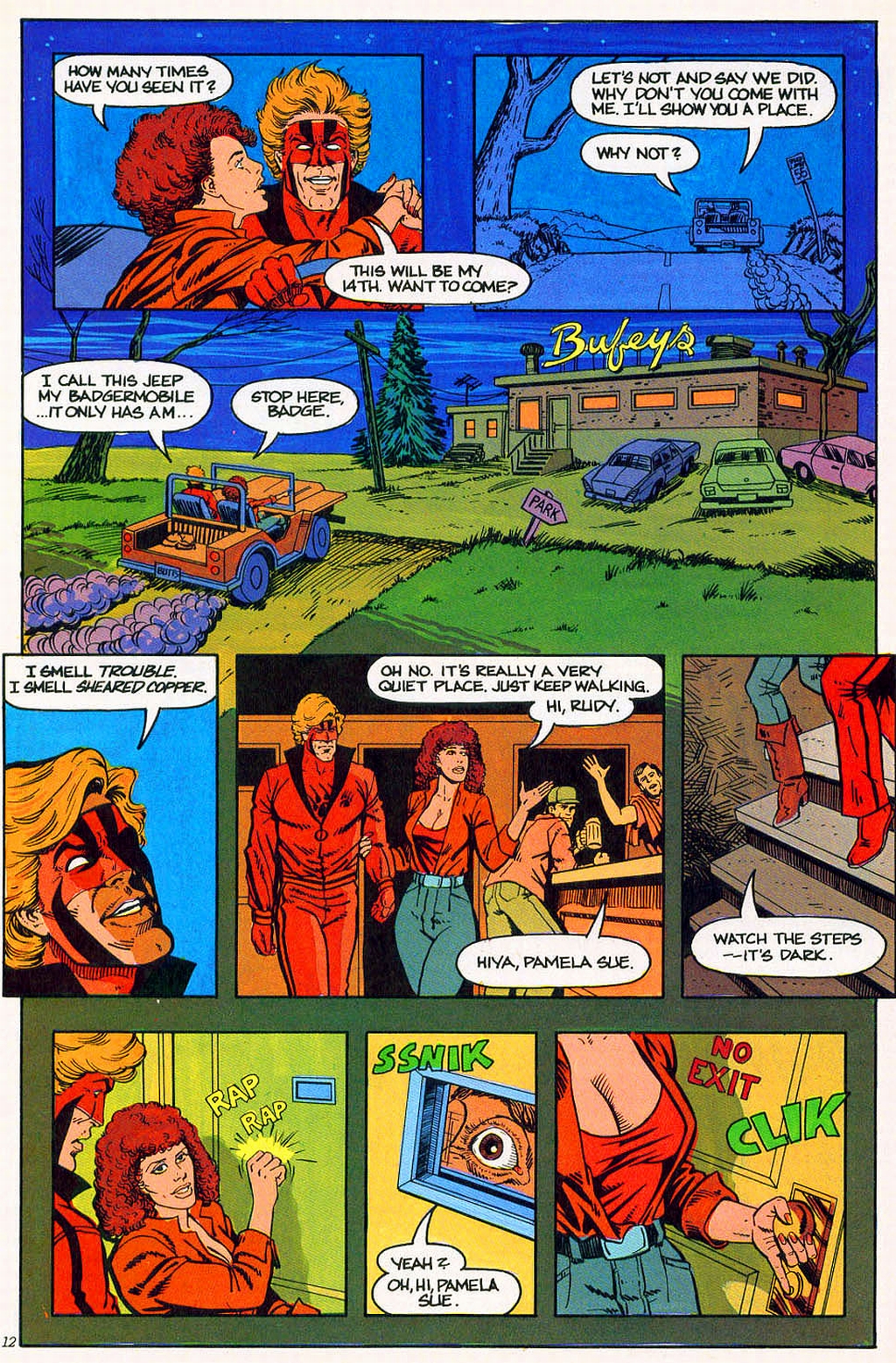 Read online The Badger comic -  Issue #4 - 14