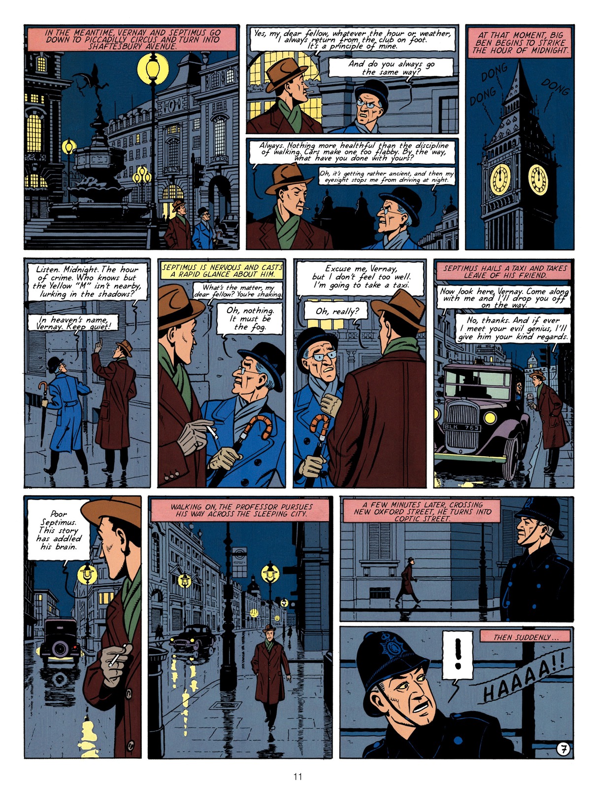 Read online Blake & Mortimer comic -  Issue #1 - 13