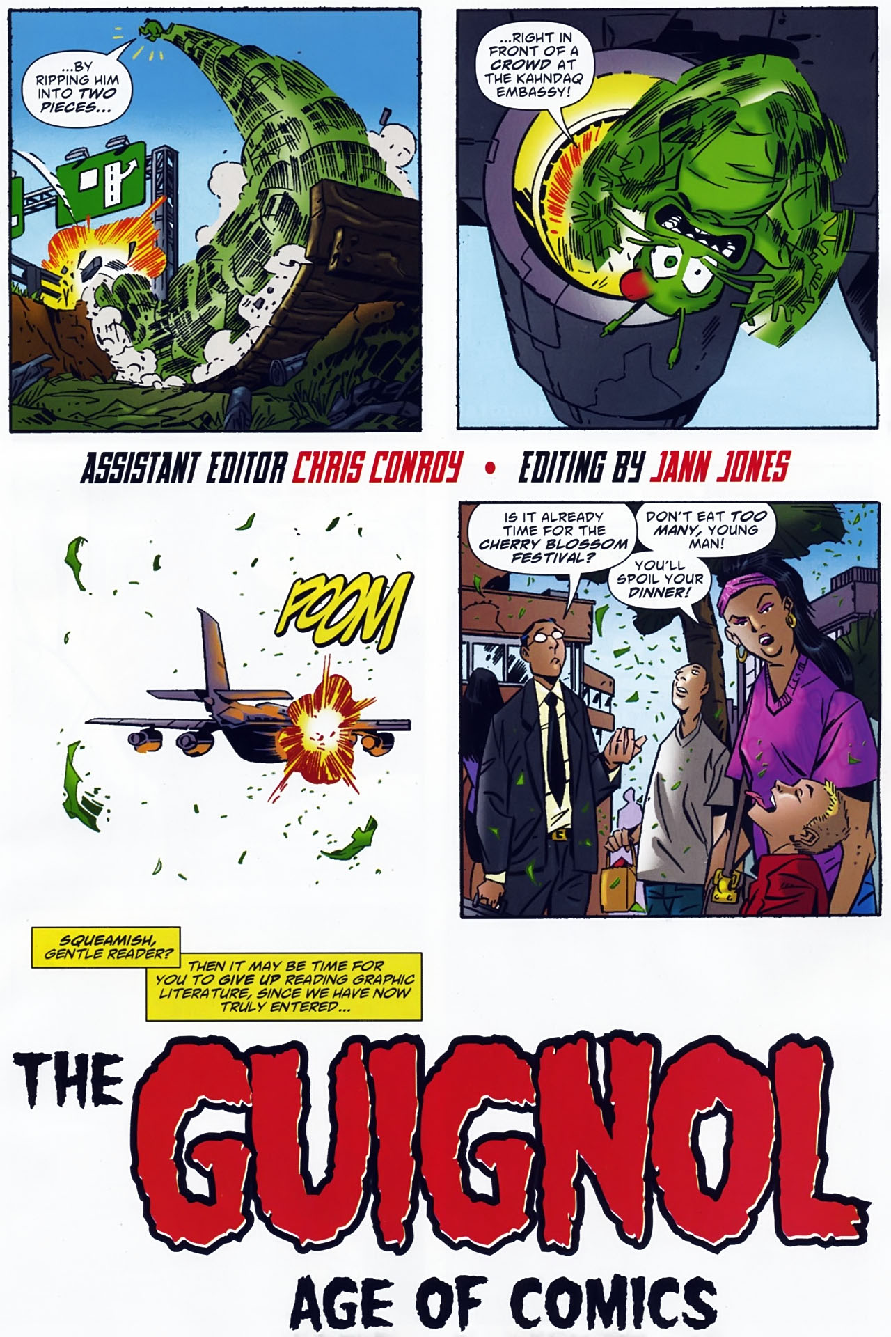 Read online Ambush Bug: Year None comic -  Issue #4 - 7