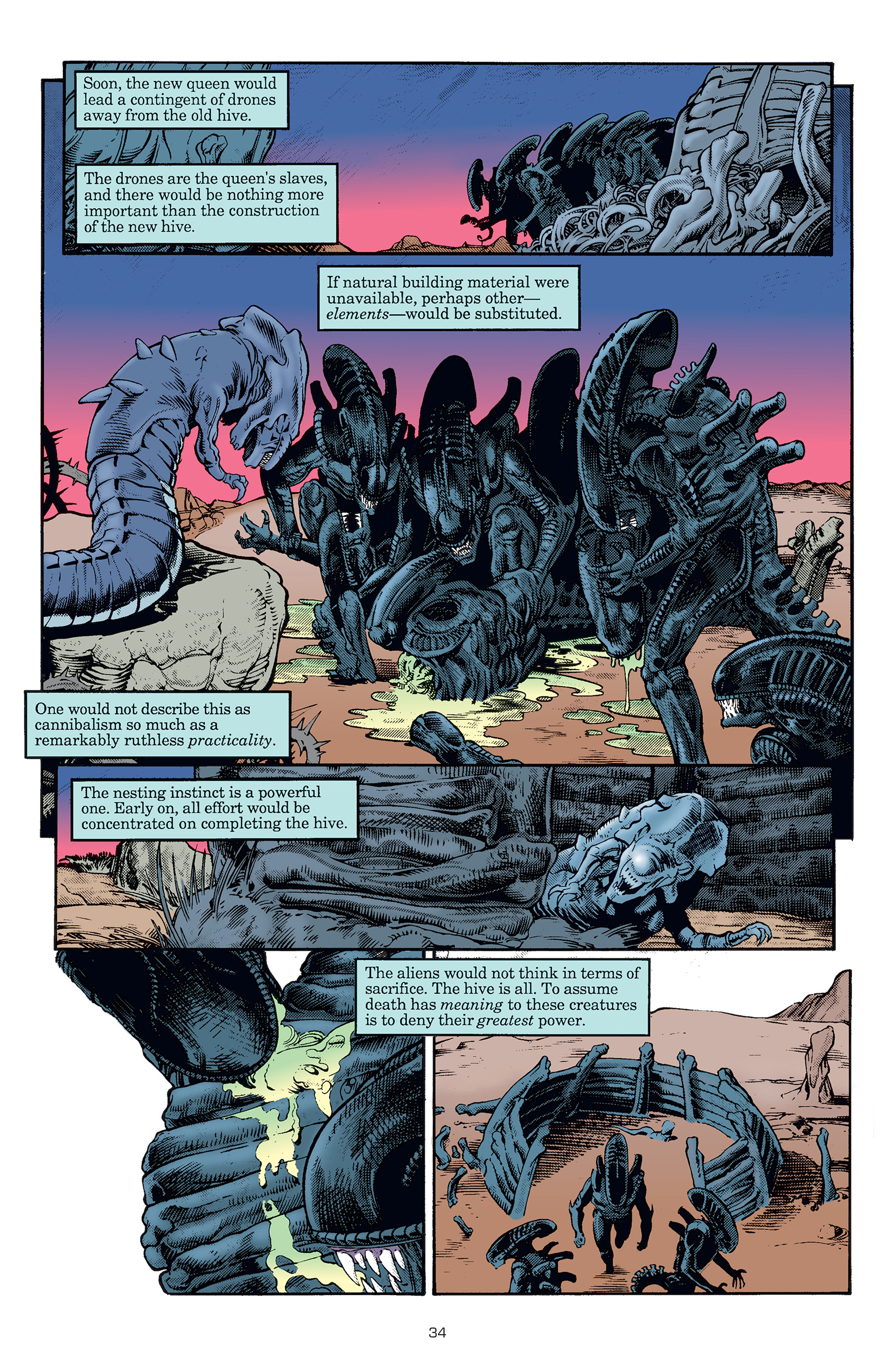 Read online Aliens: The Essential Comics comic -  Issue # TPB (Part 1) - 35