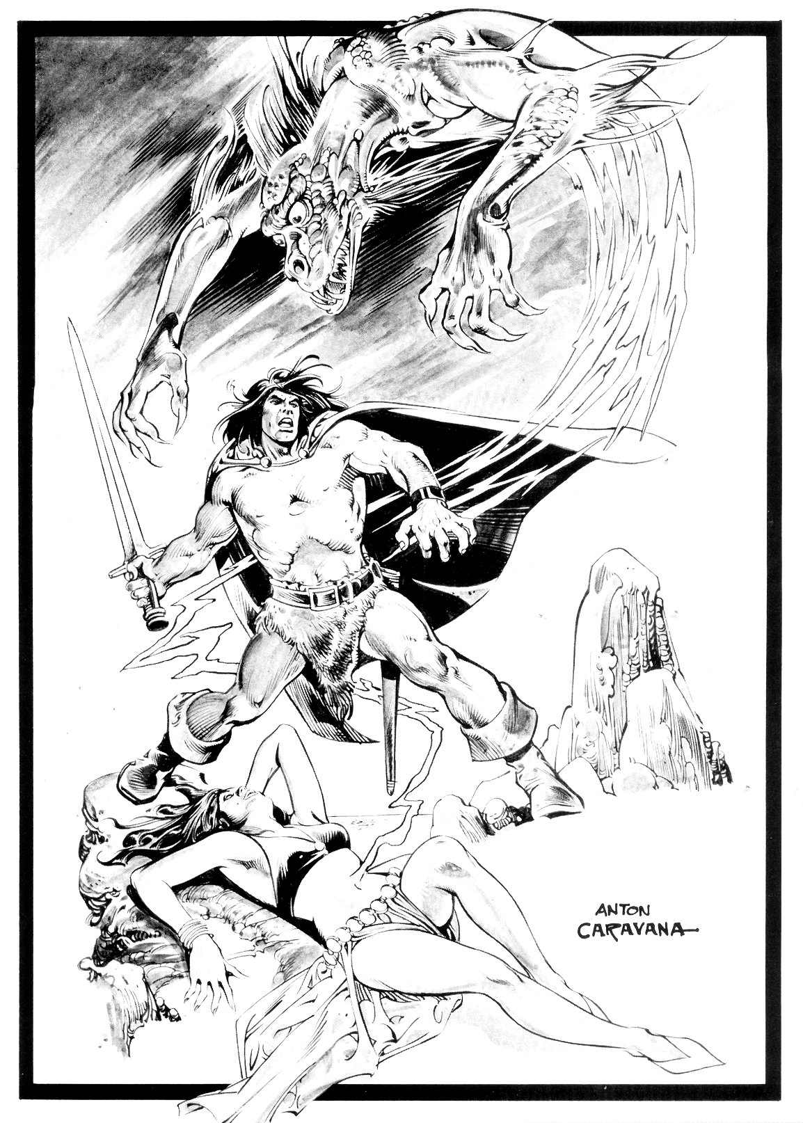 Read online The Savage Sword Of Conan comic -  Issue #40 - 2