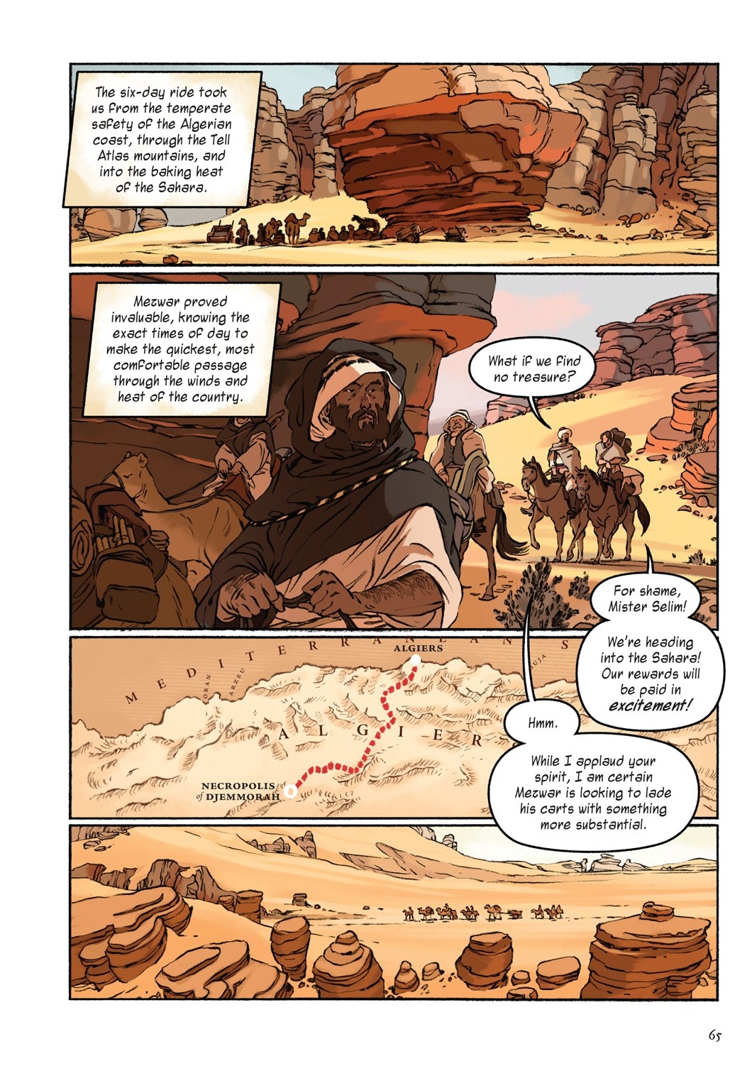 Read online Delilah Dirk and the Pillars of Hercules comic -  Issue # TPB (Part 1) - 64