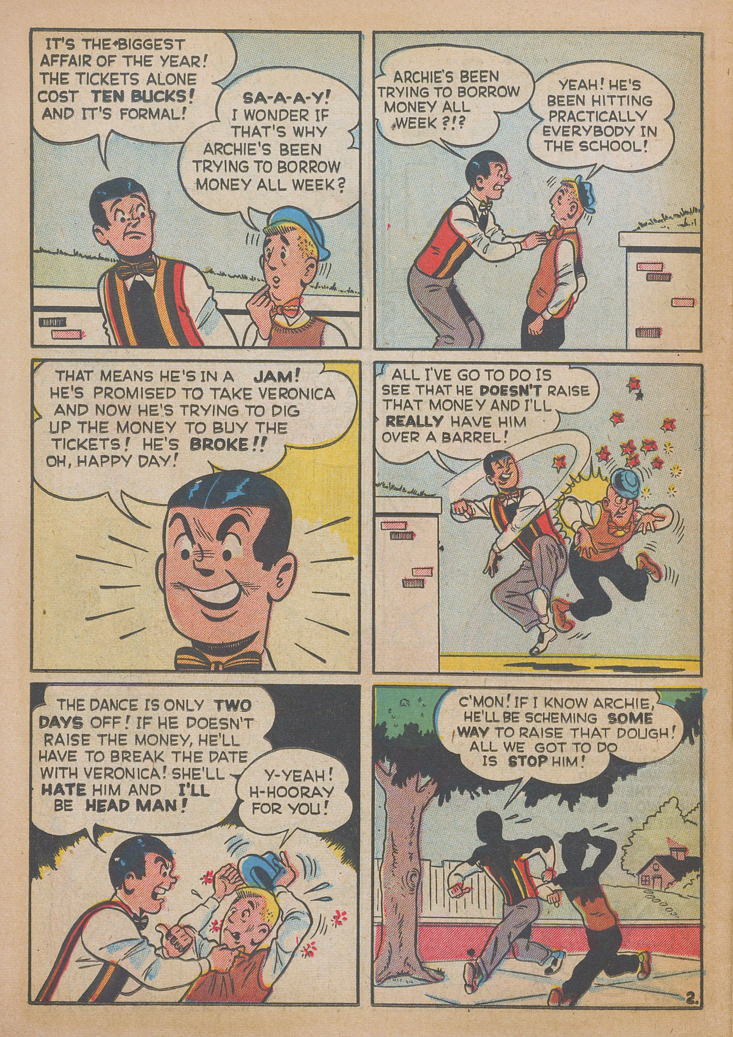 Read online Archie's Rival Reggie comic -  Issue #3 - 22