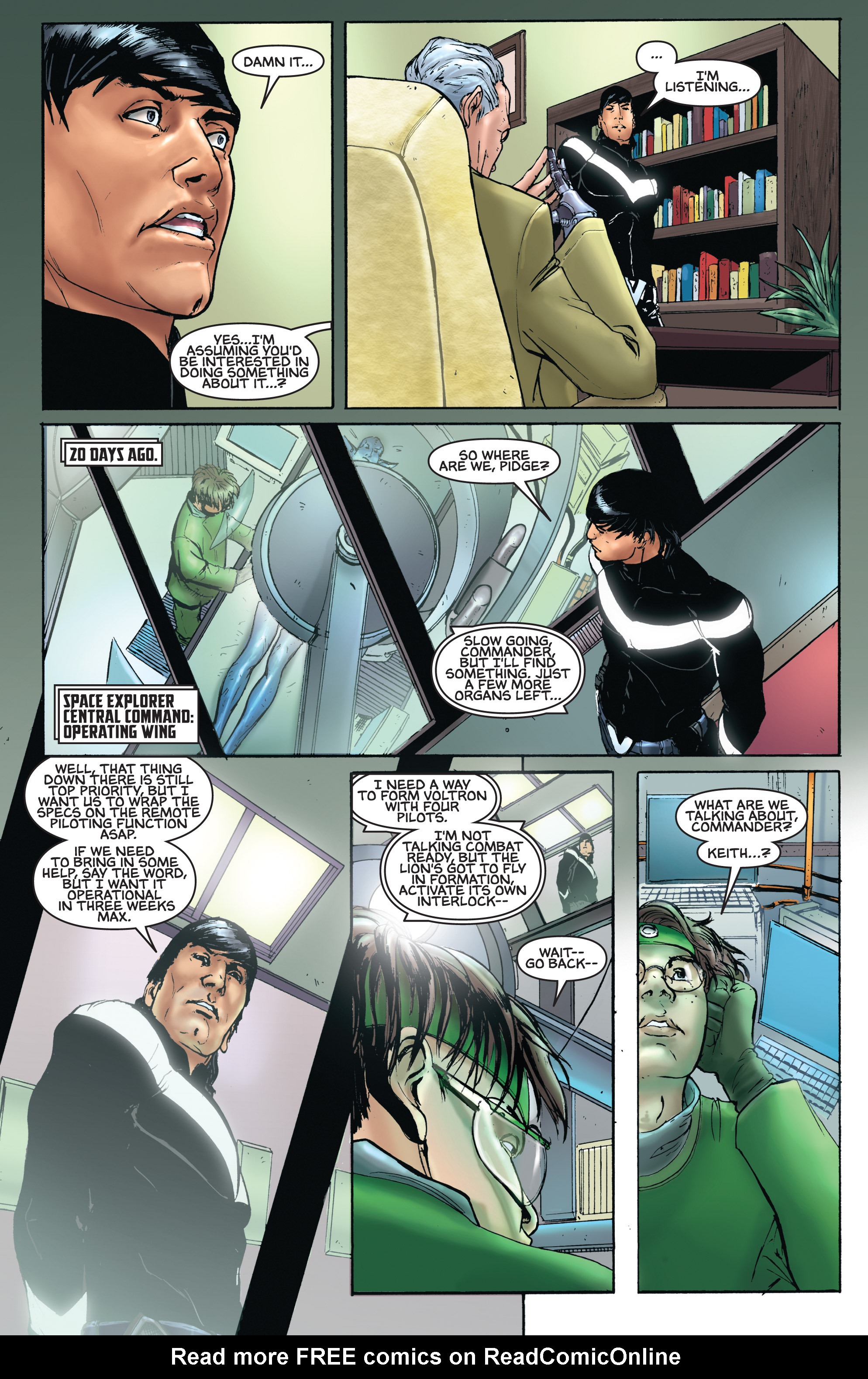 Read online Voltron comic -  Issue #12 - 8