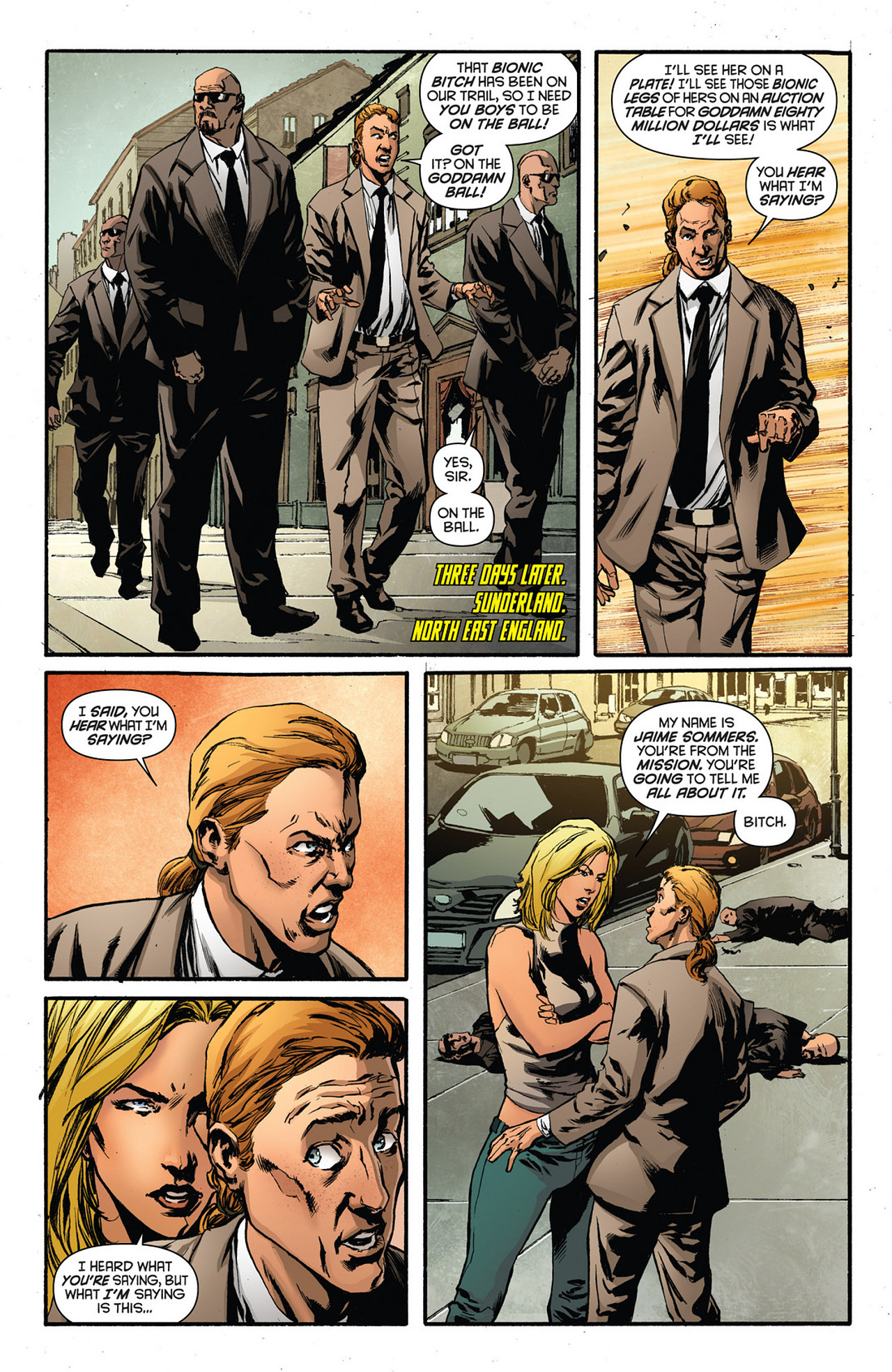 Read online The Bionic Woman comic -  Issue #3 - 5