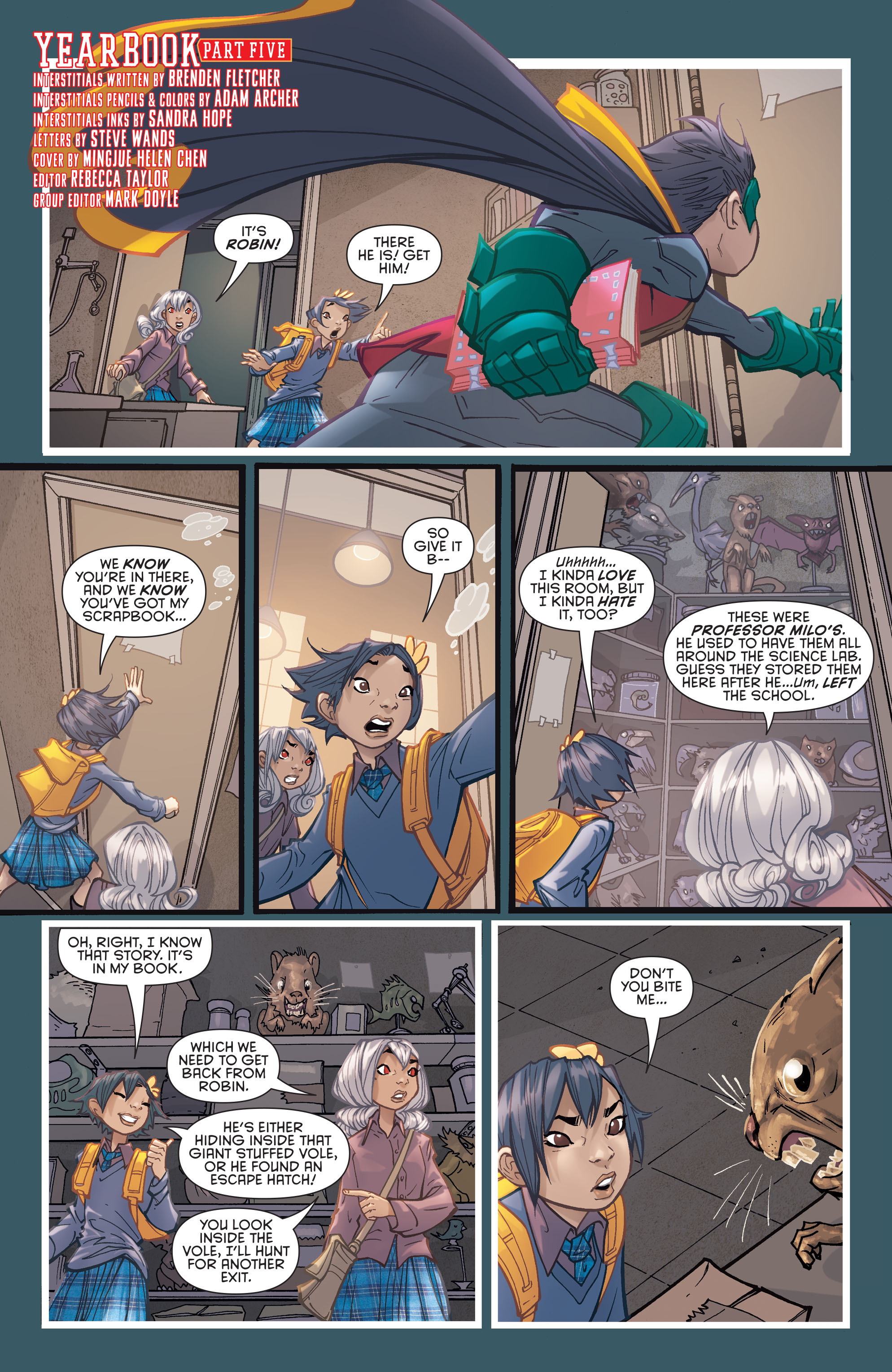 Read online Gotham Academy comic -  Issue #18 - 3