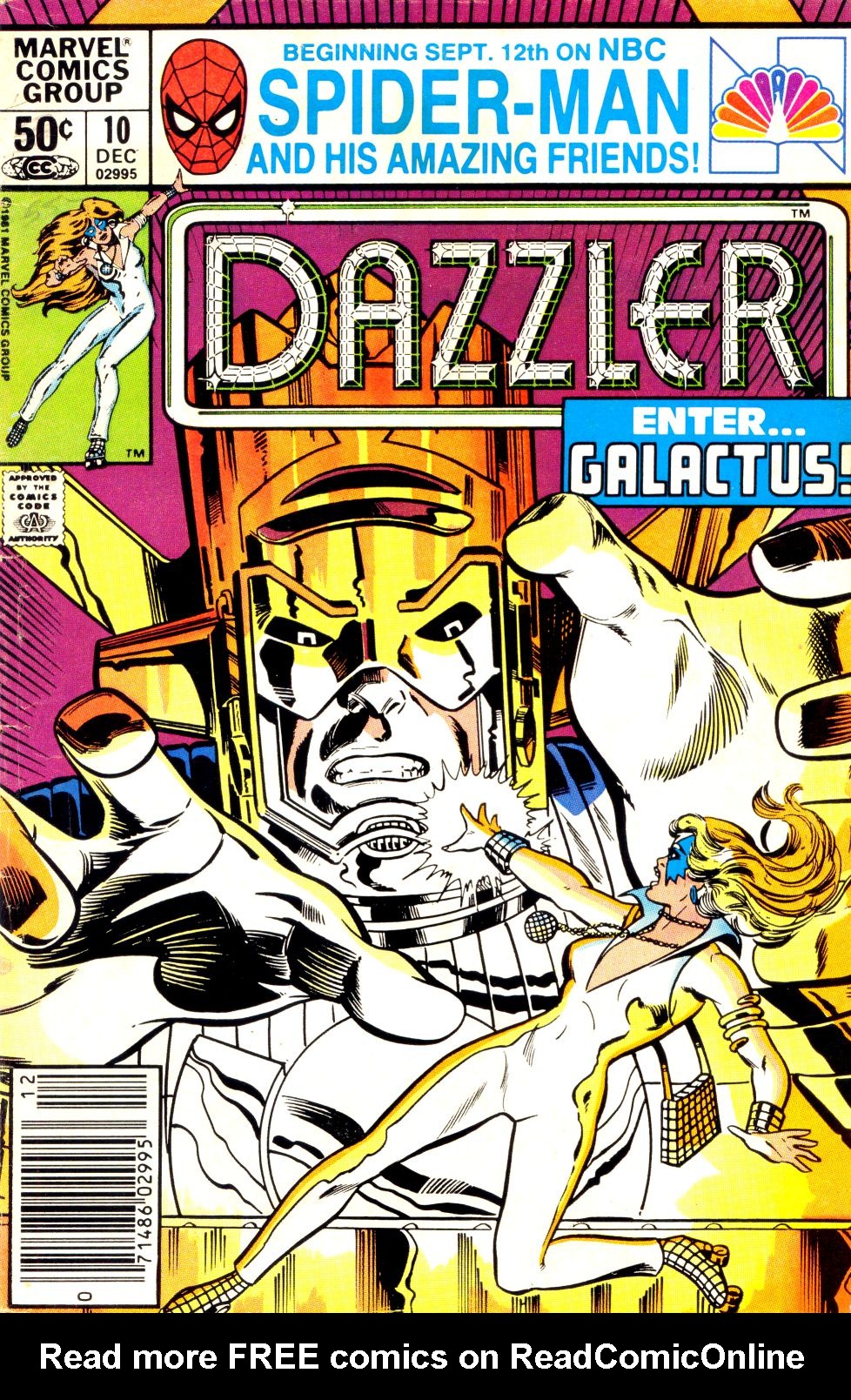 Read online Dazzler (1981) comic -  Issue #10 - 1