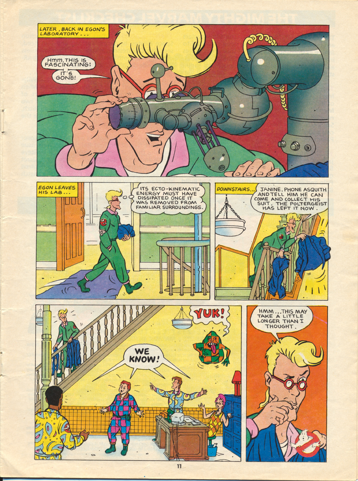 Read online The Real Ghostbusters comic -  Issue #15 - 11