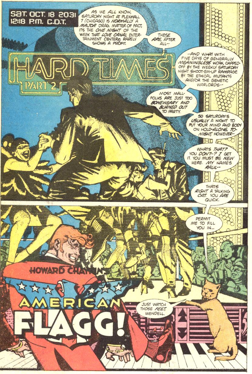 Read online American Flagg! comic -  Issue #2 - 2