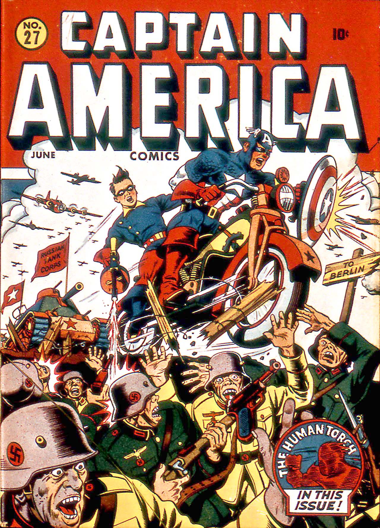 Read online Captain America Comics comic -  Issue #27 - 1