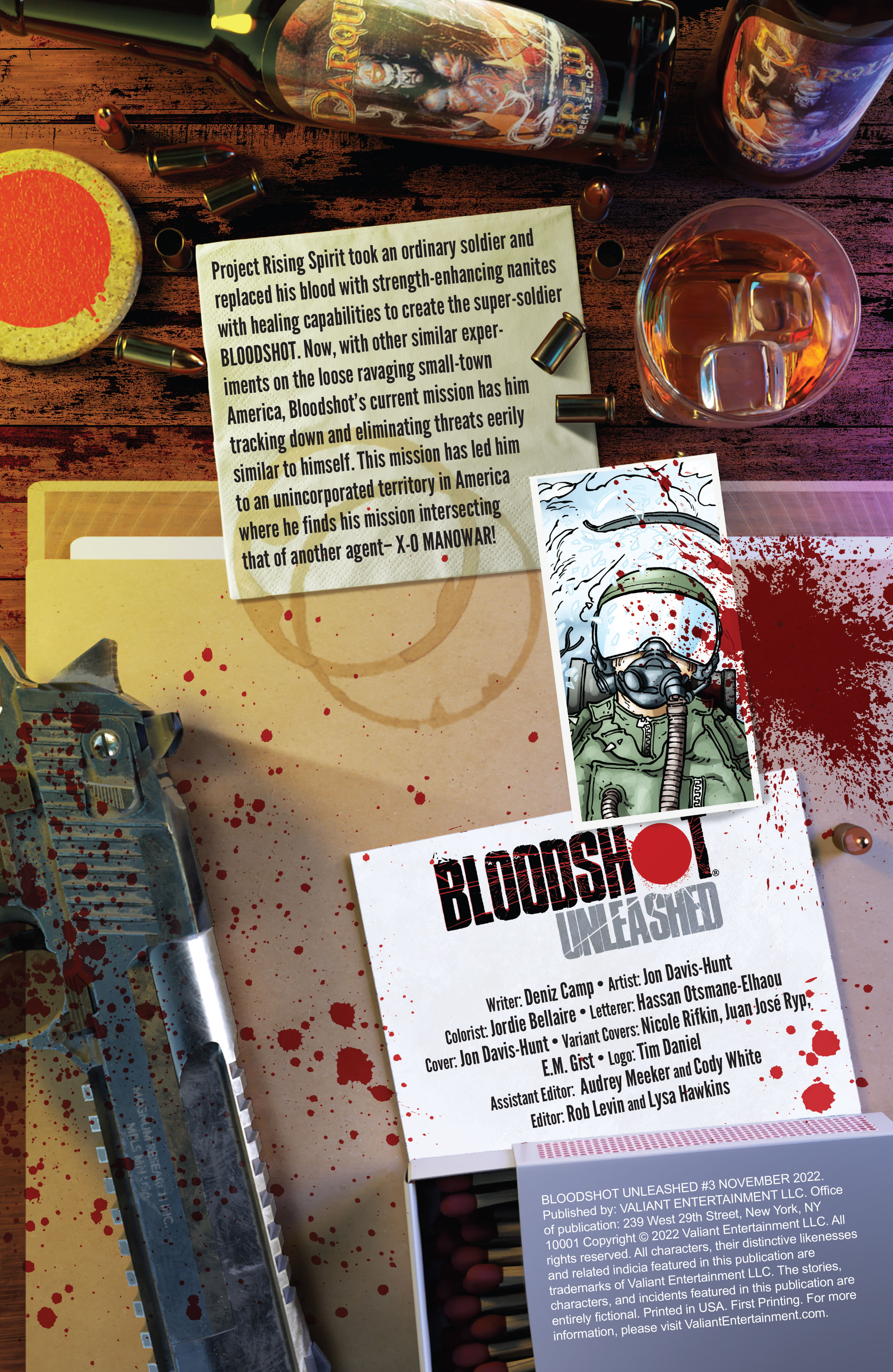 Read online Bloodshot Unleashed comic -  Issue #3 - 2