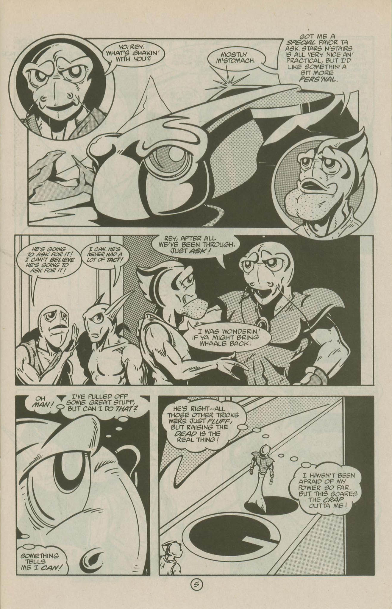 Read online The Fish Police comic -  Issue #23 - 7