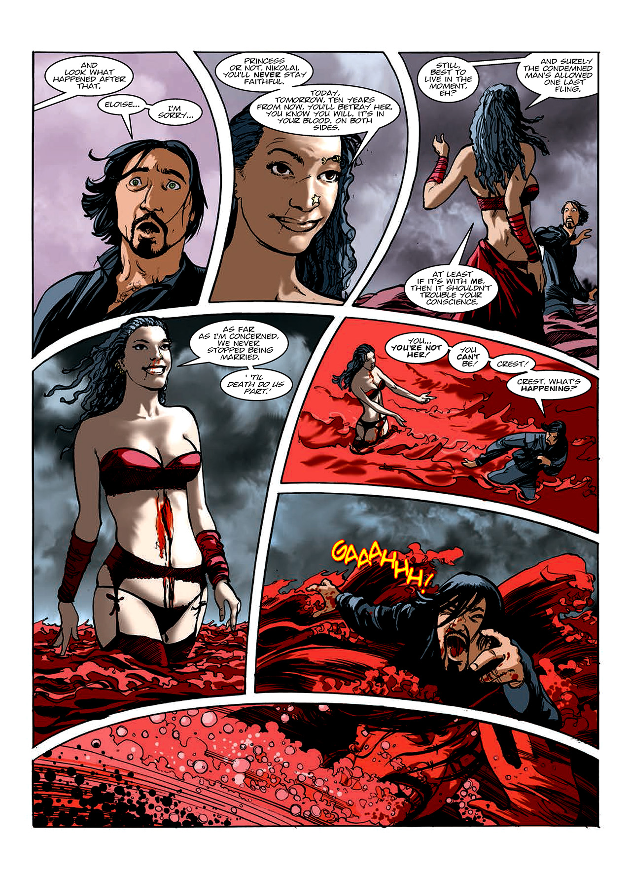 Read online Nikolai Dante comic -  Issue # TPB 10 - 119